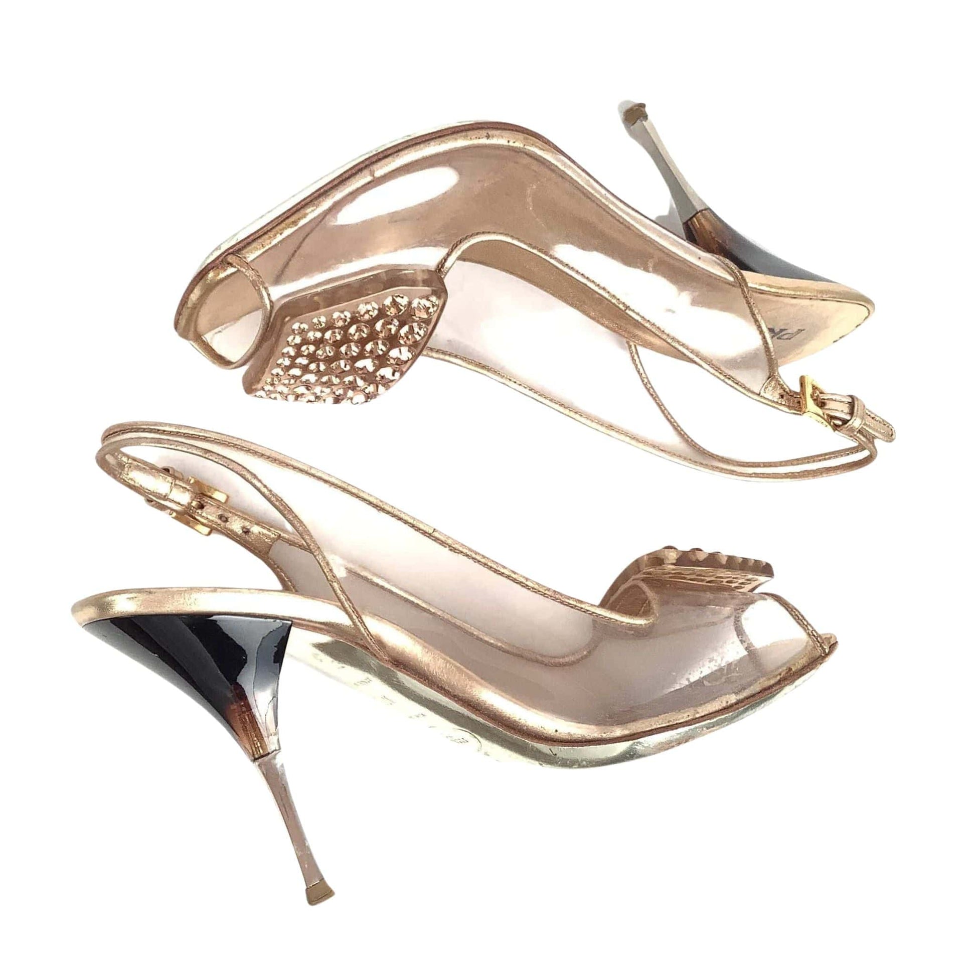 Prada Transparent Heels