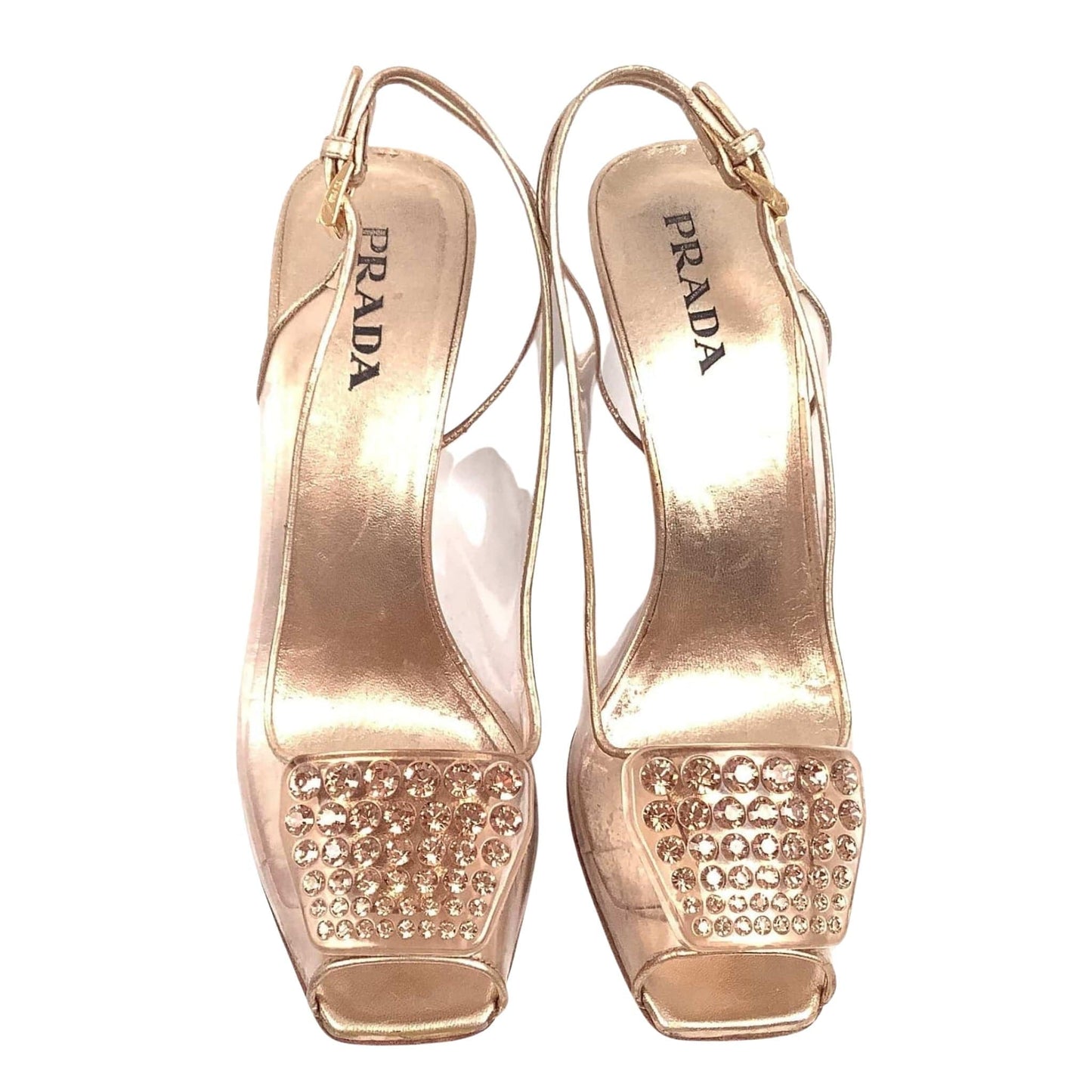 Prada Transparent Heels