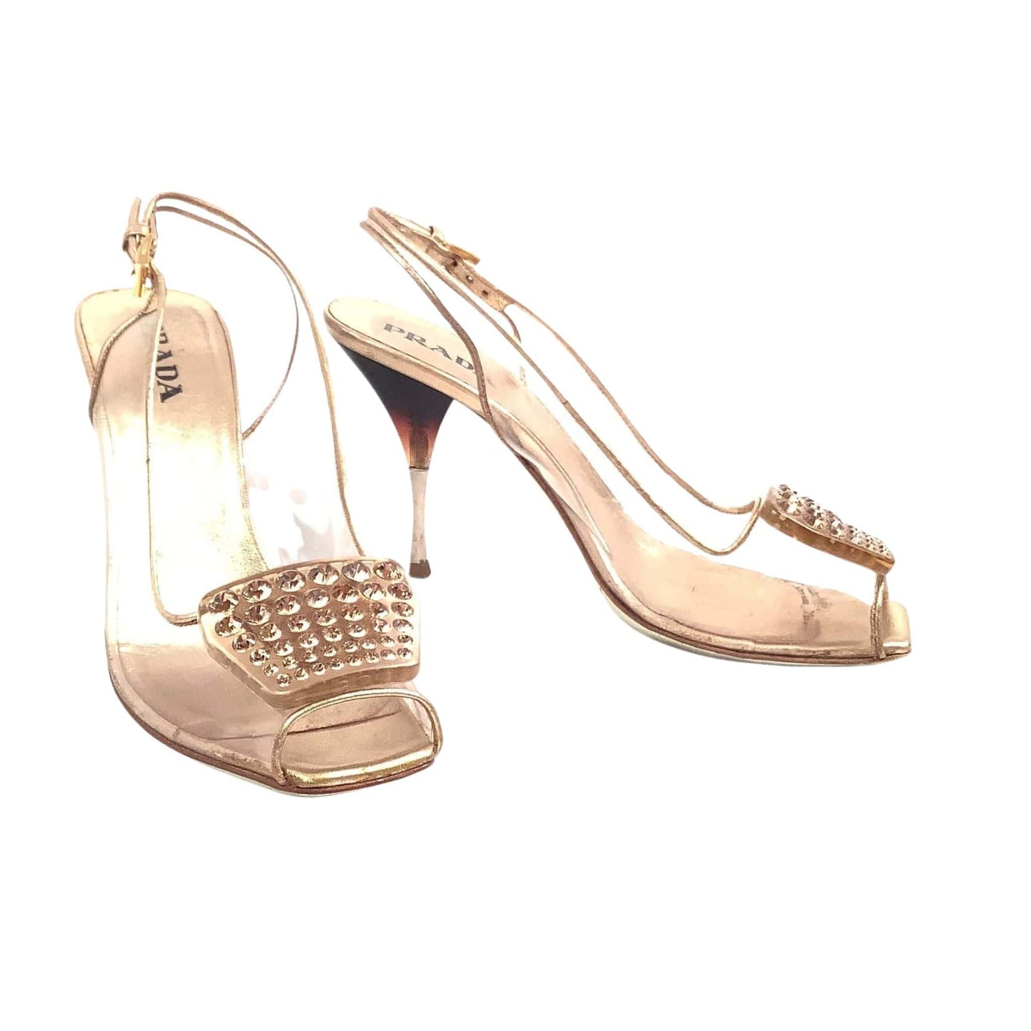 Prada Transparent Heels