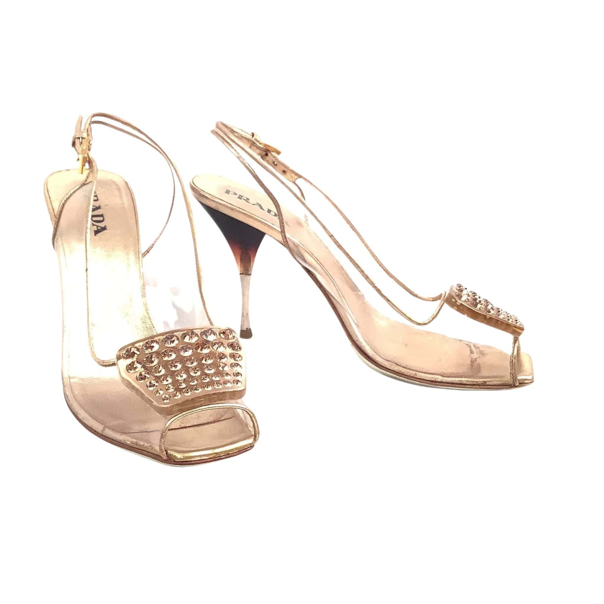 Prada Transparent Heels