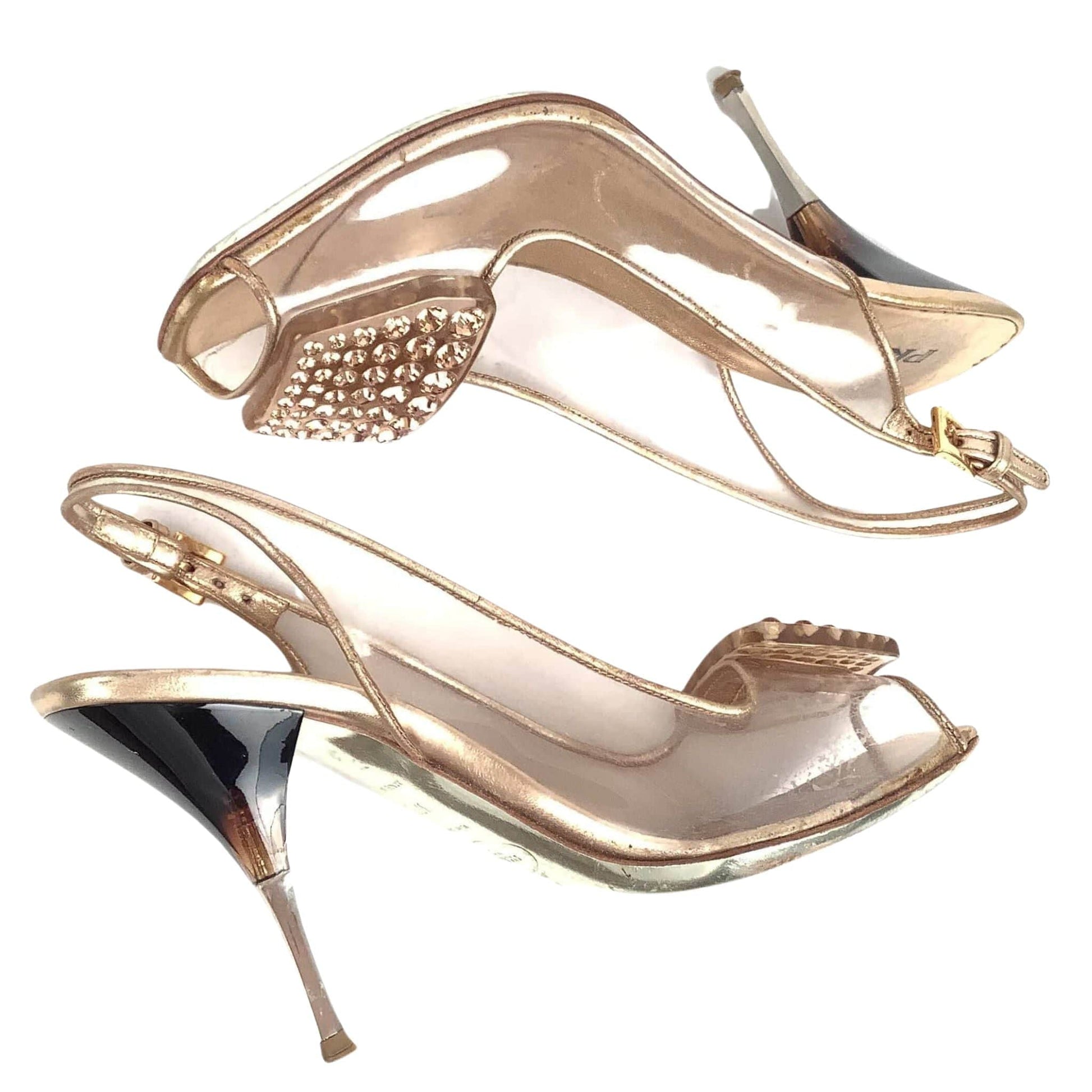 Prada Transparent Heels