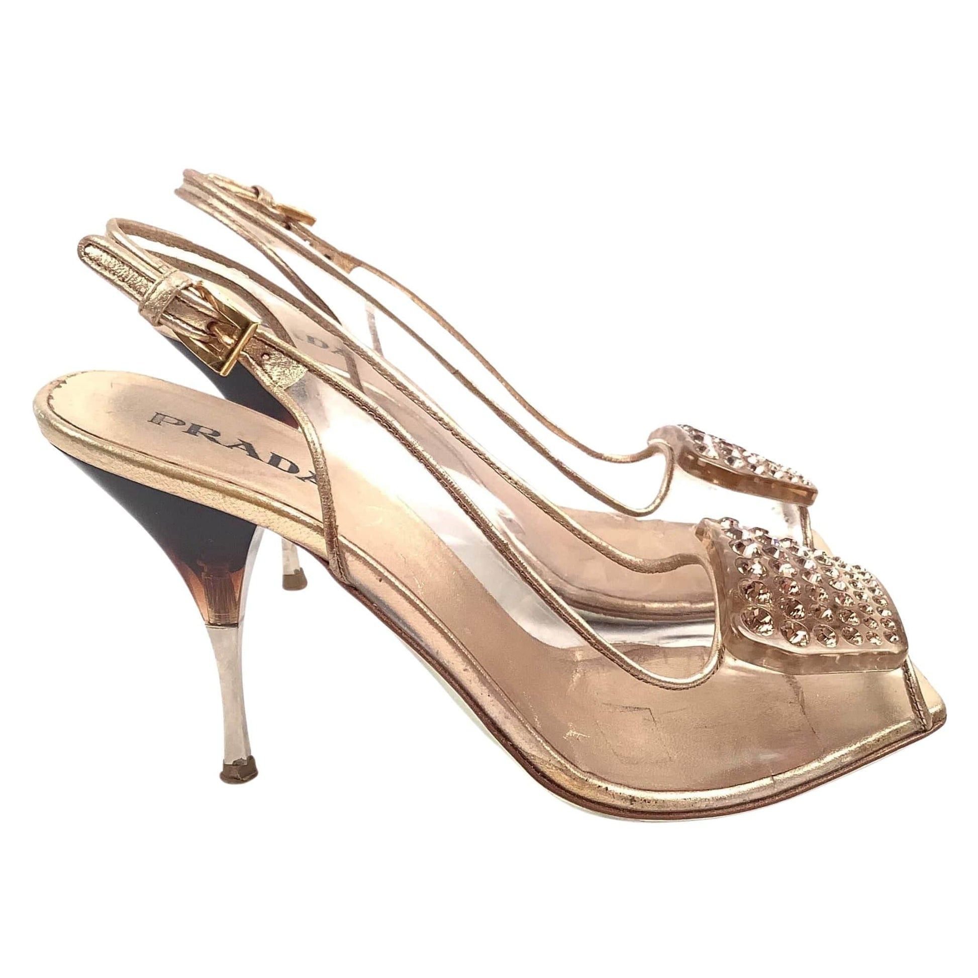 Prada Transparent Heels