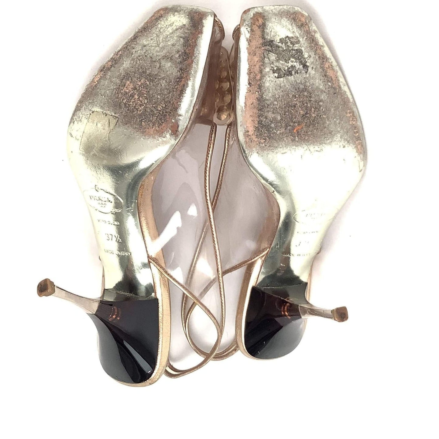 Prada Transparent Heels