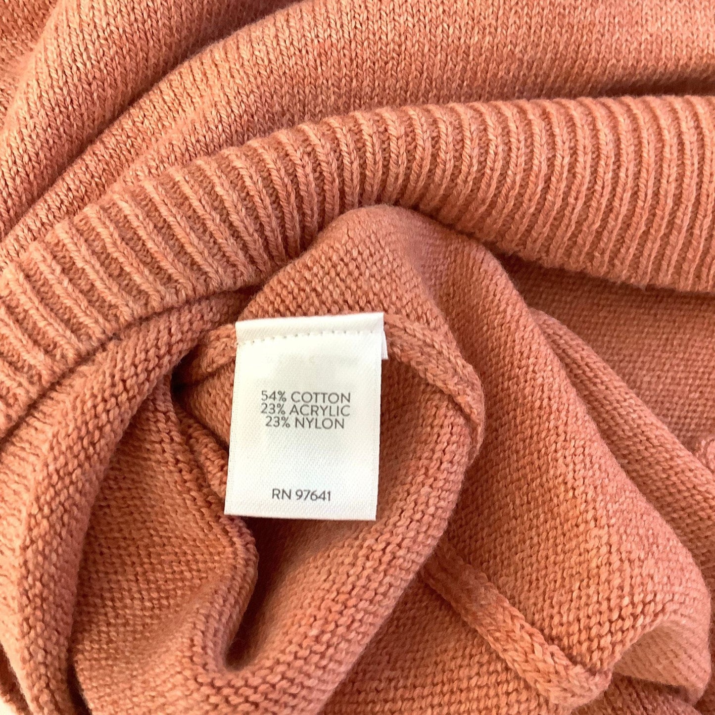 Pure J Jill Knitted Dress Extra Large / Orange / Y2K - Now