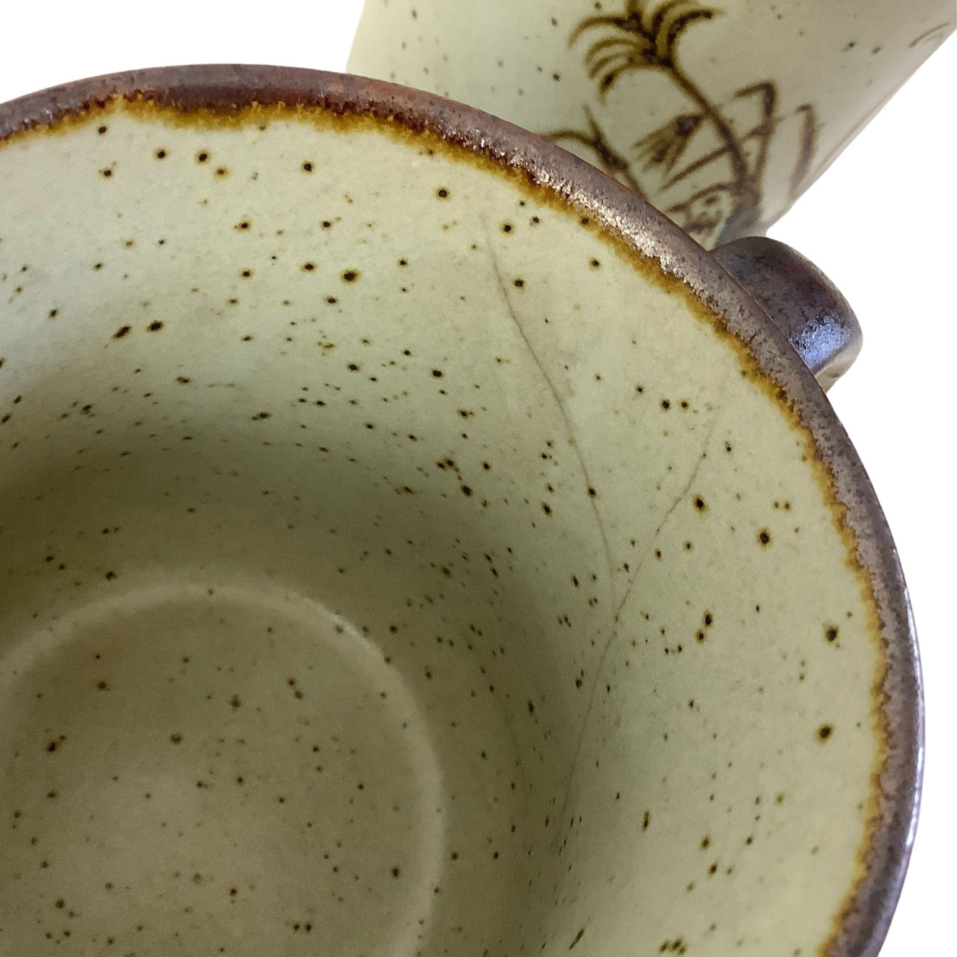 Quail Motif 1950s Mugs