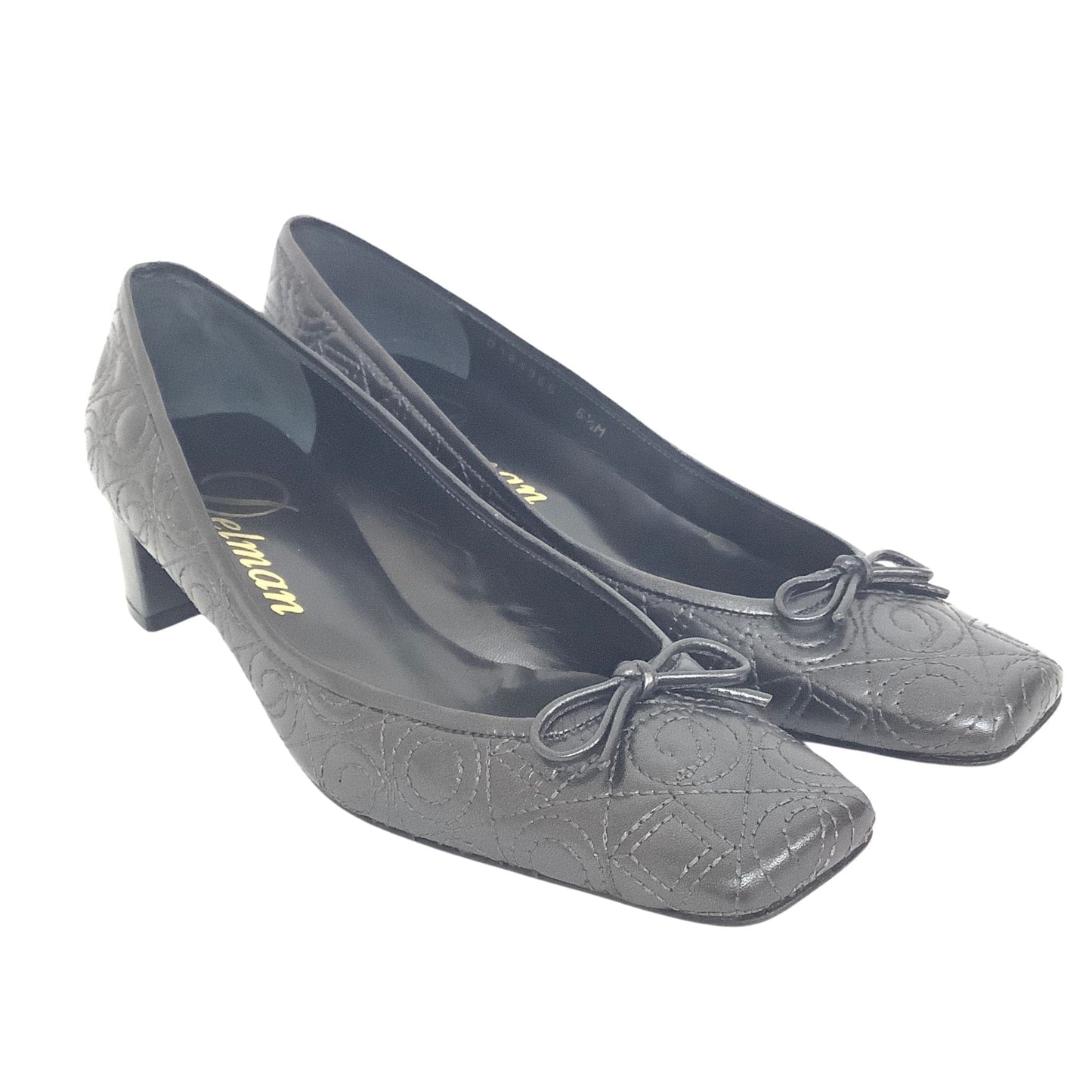 Quilted Delman Heels