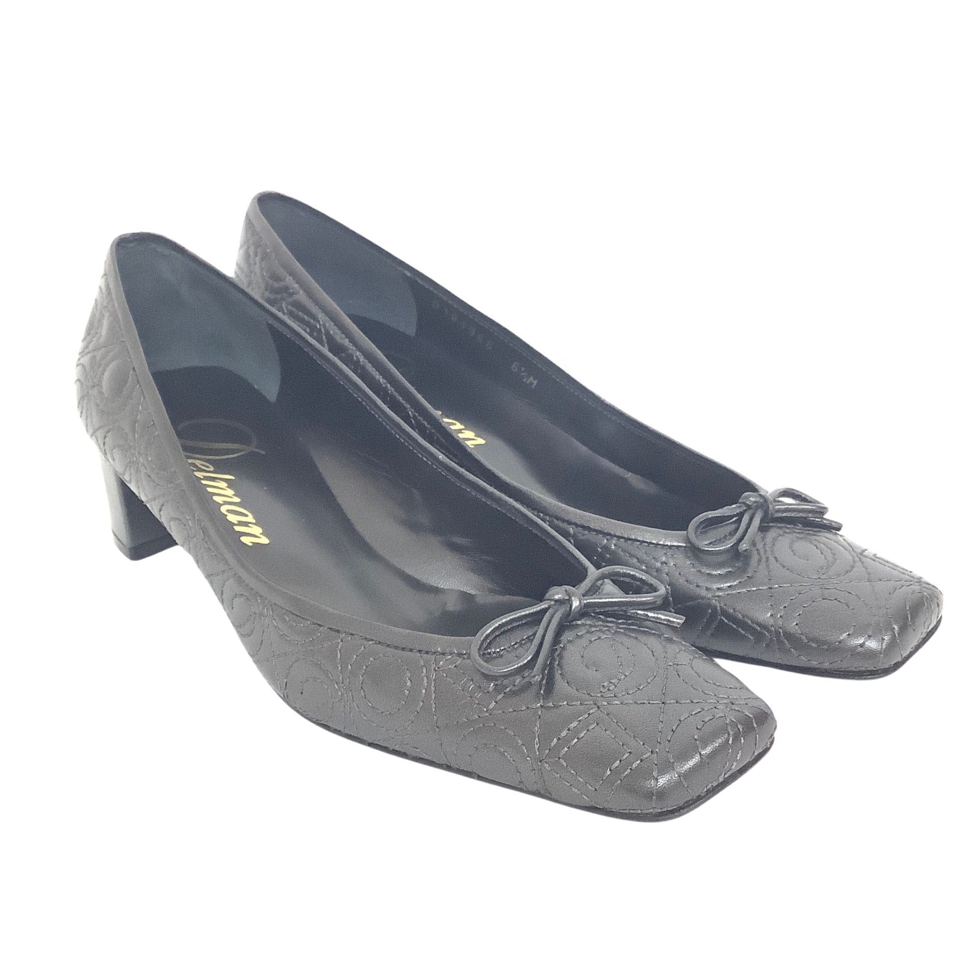 Quilted Delman Heels