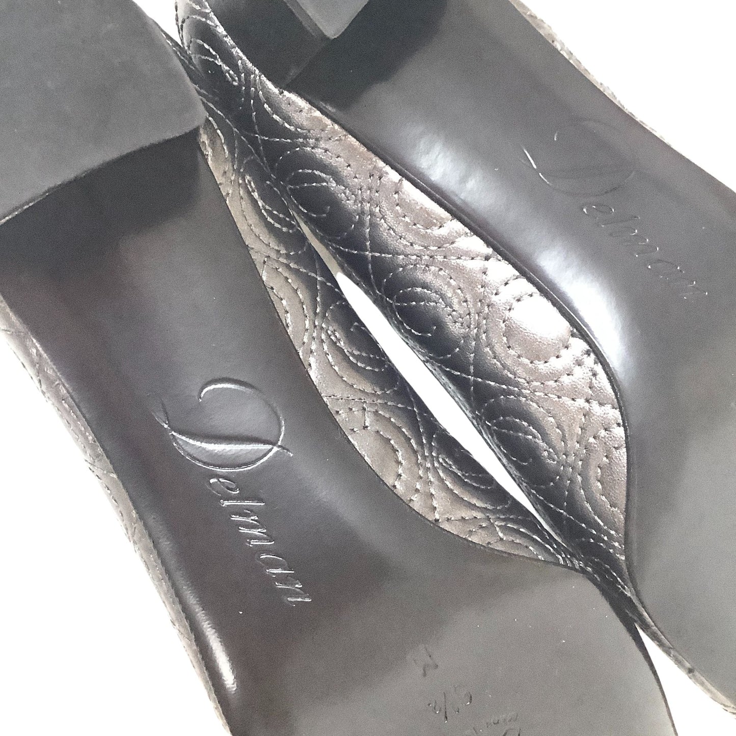 Quilted Delman Heels