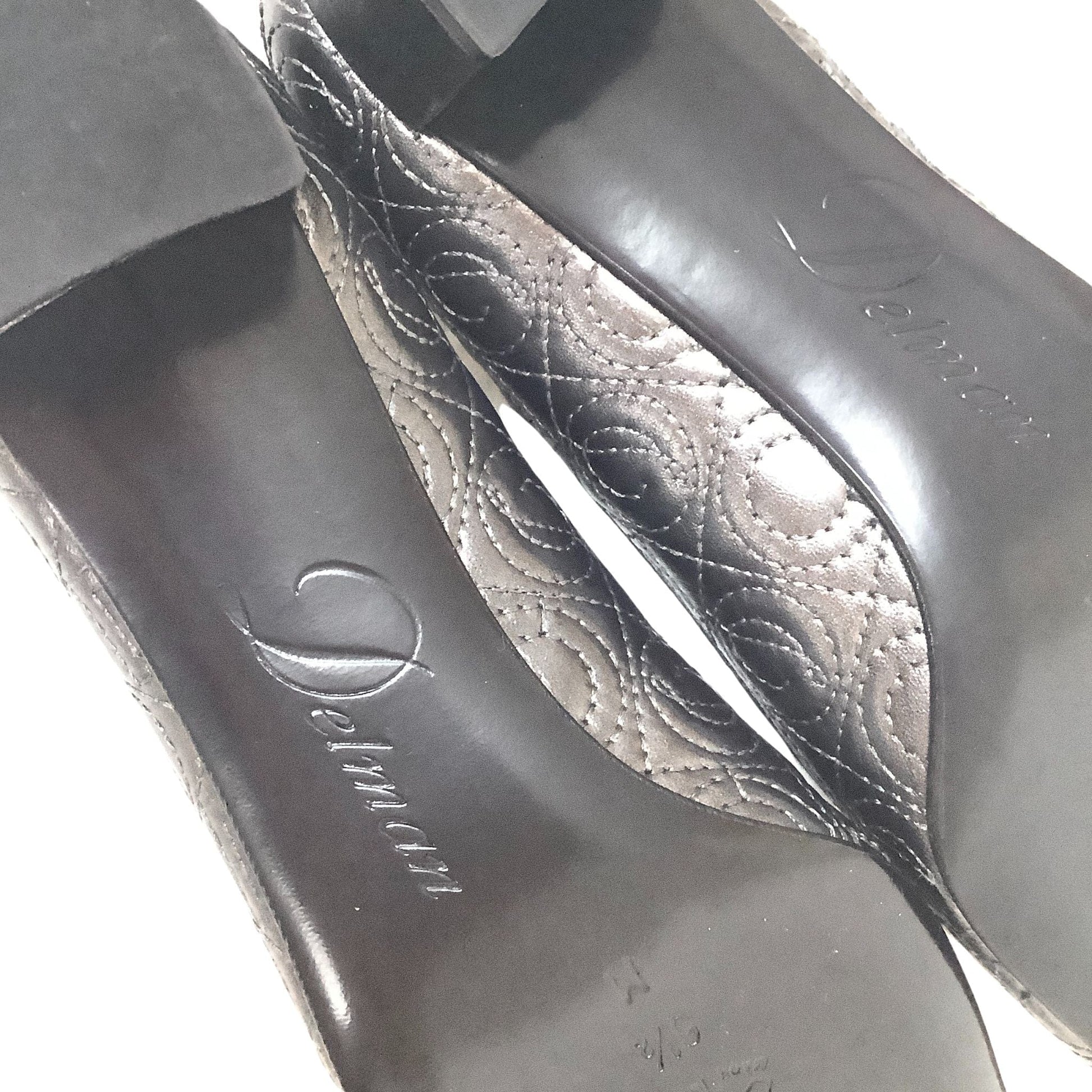 Quilted Delman Heels