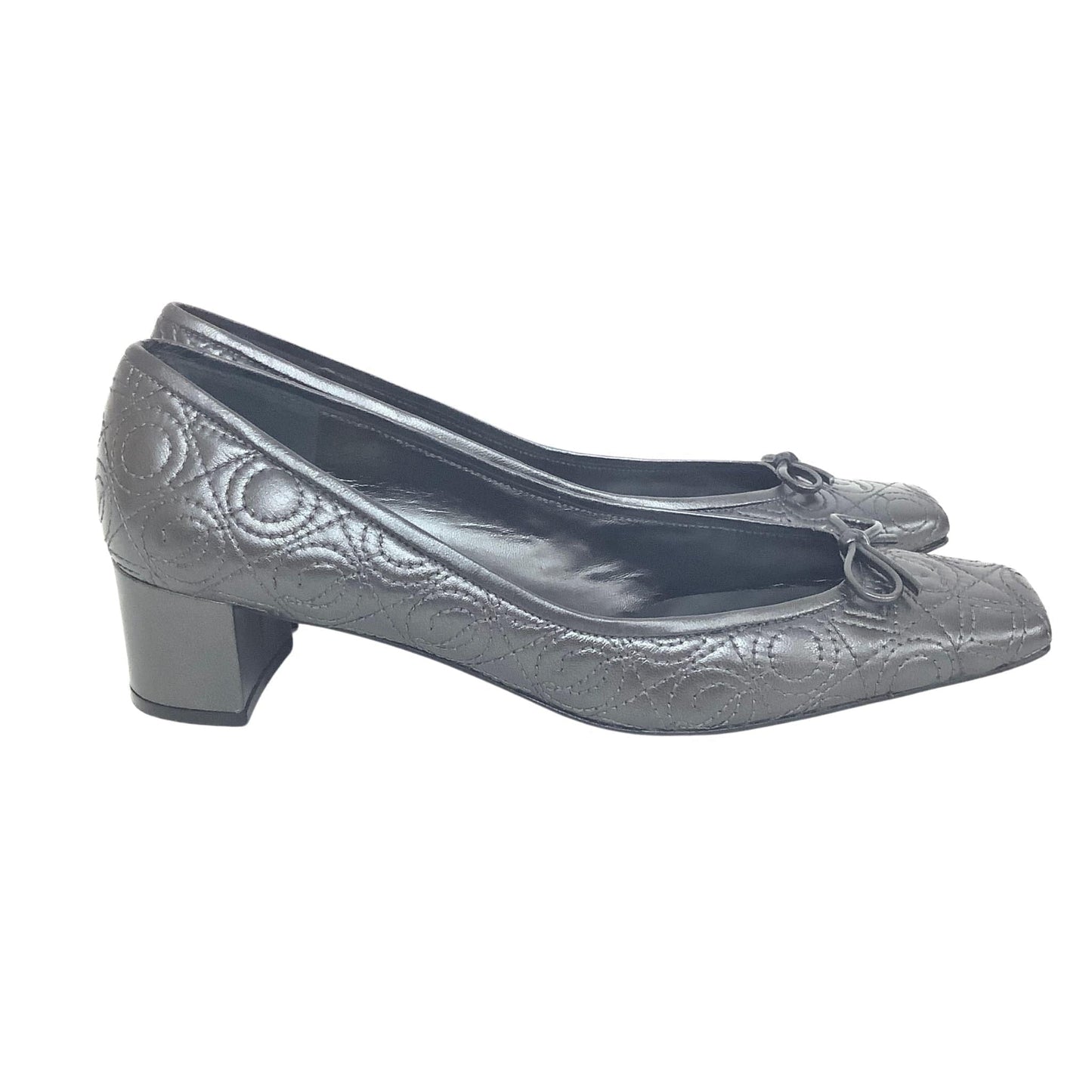 Quilted Delman Heels