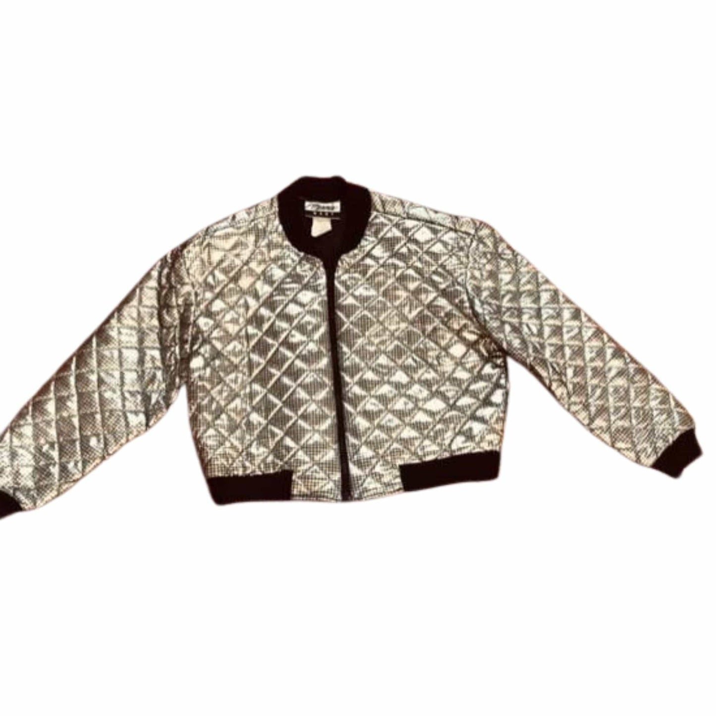 Quilted Gold Jacket