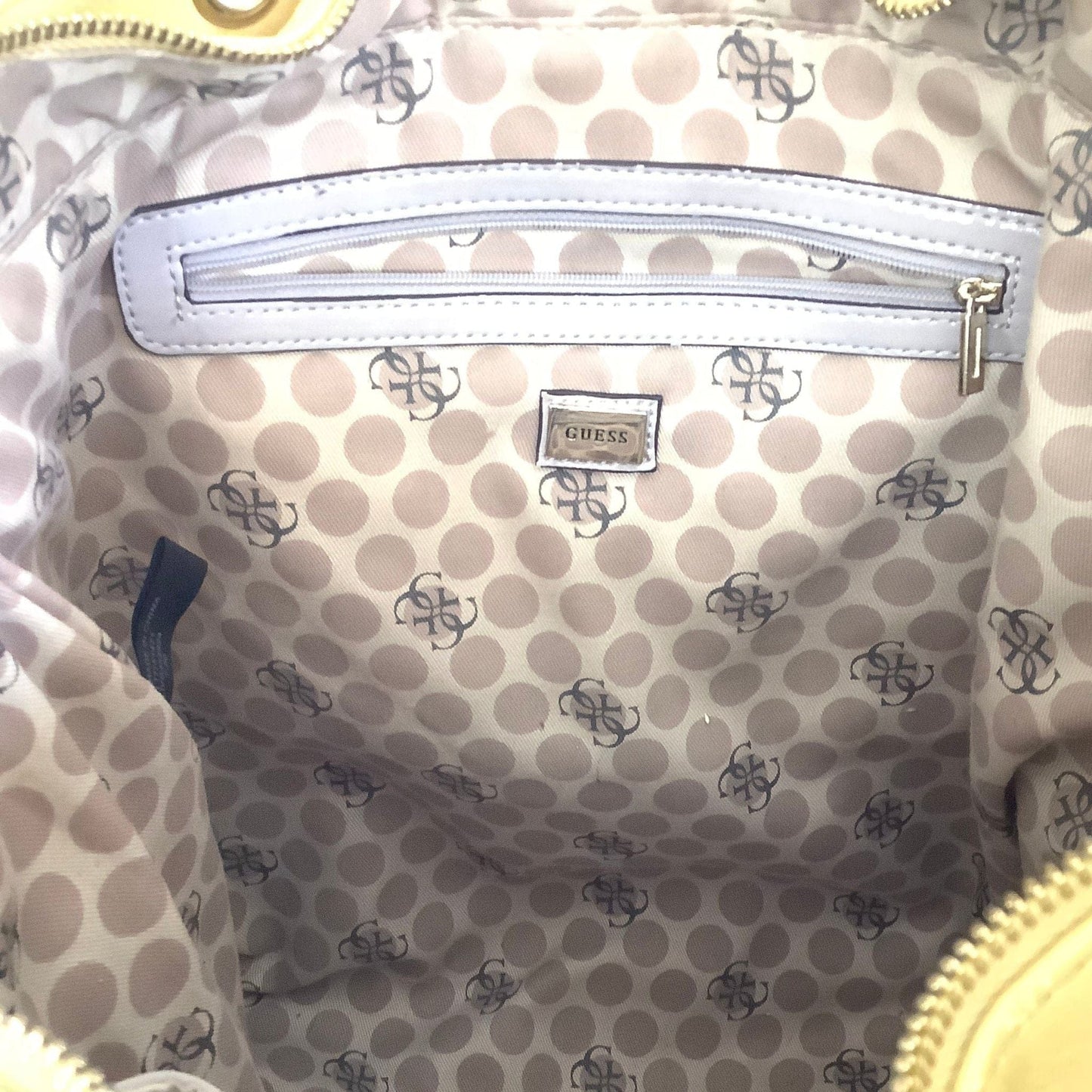 Quilted Yellow Tote Bag