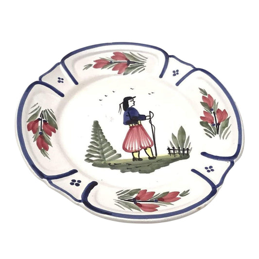 Quimper Salad Plate