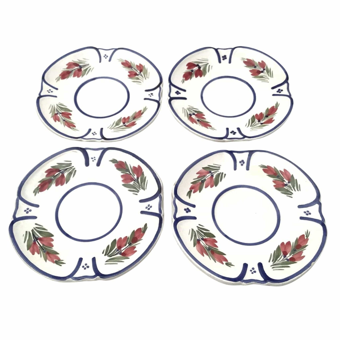 Quimper Saucer Plates
