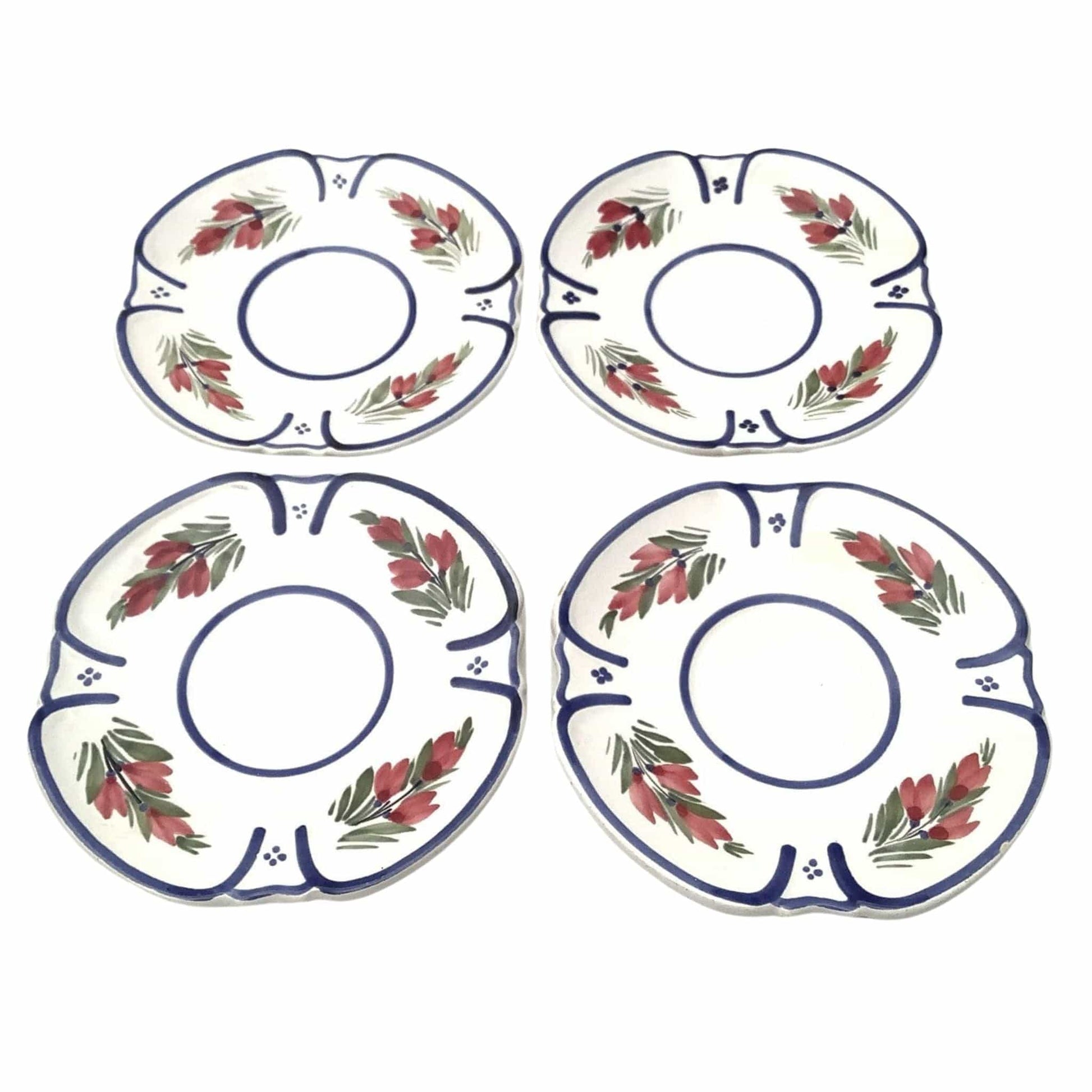 Quimper Saucer Plates