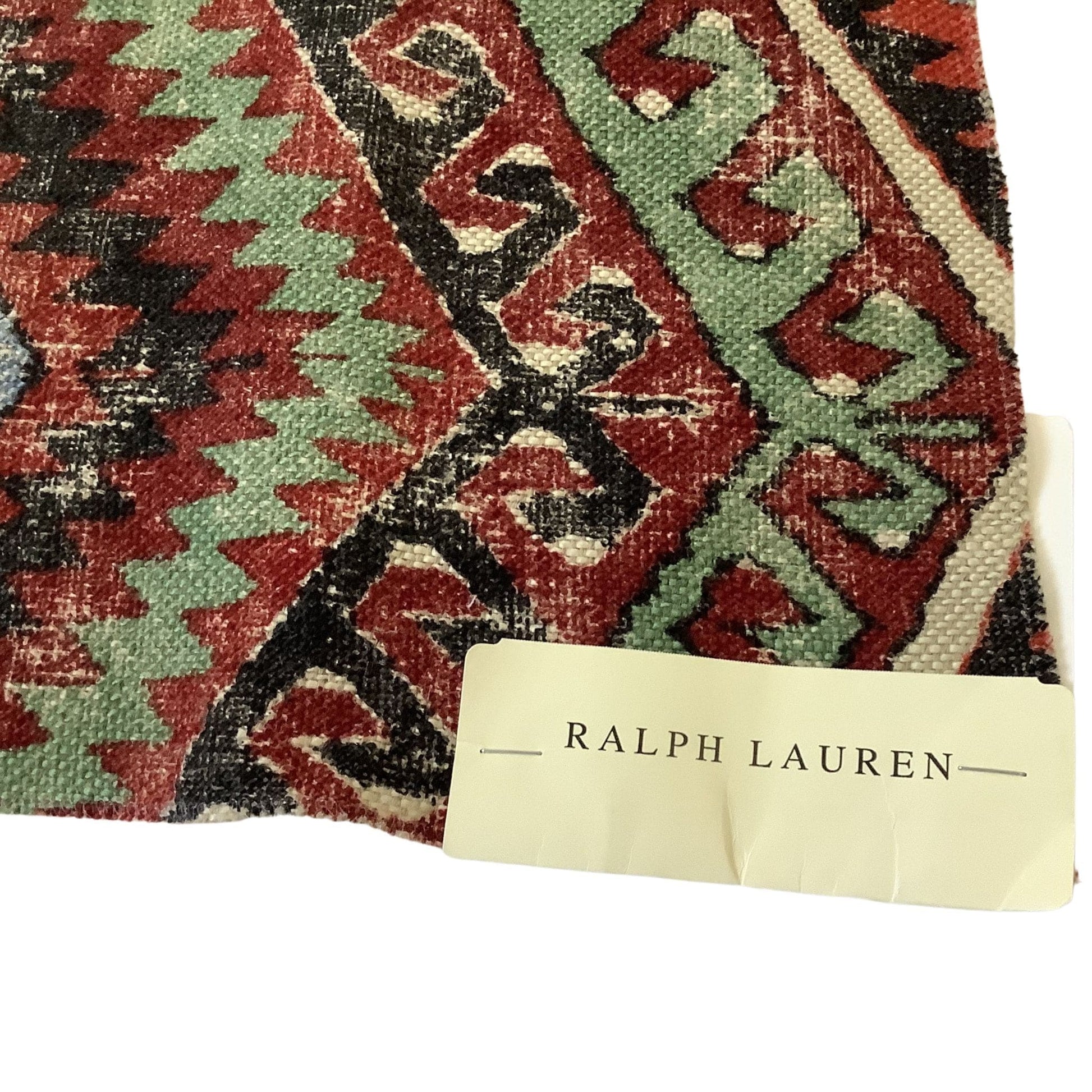 Ralph Lauren Linen Sample Multi / Linen / Vintage 1980s