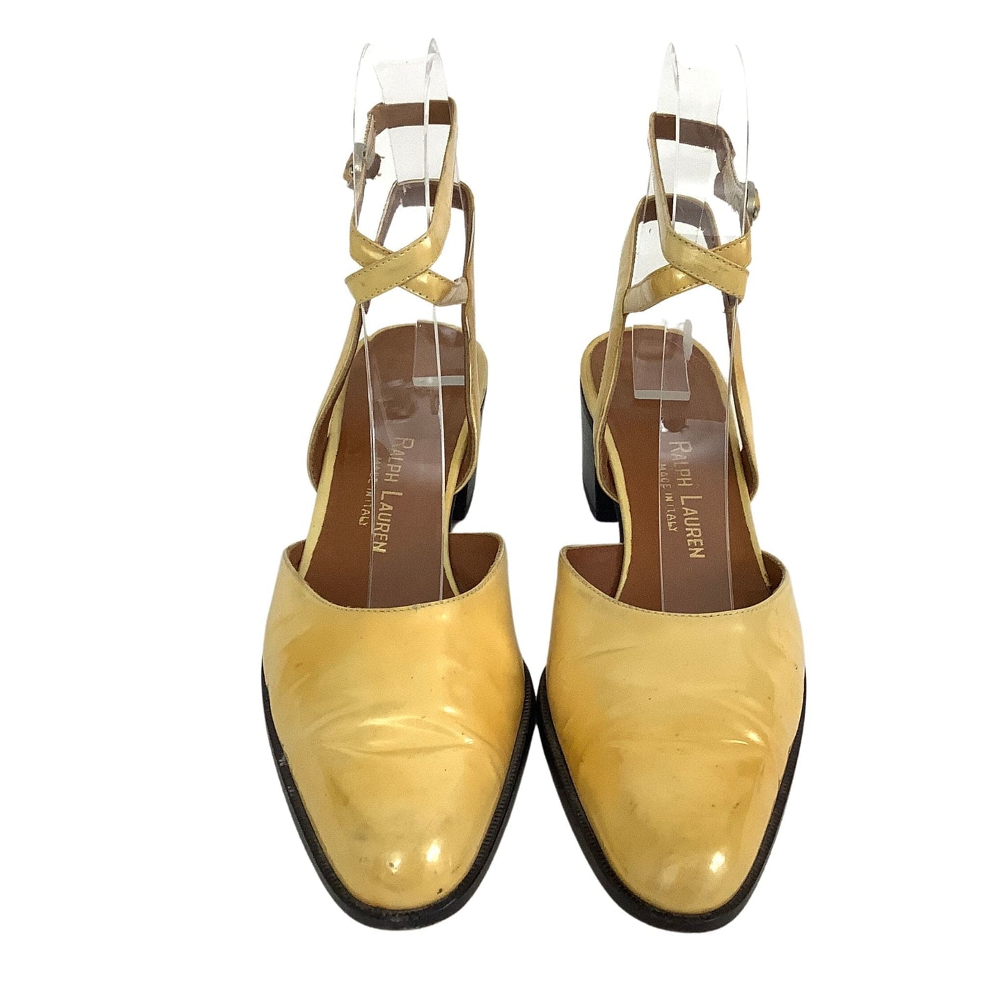 Ralph Lauren Yellow Heels