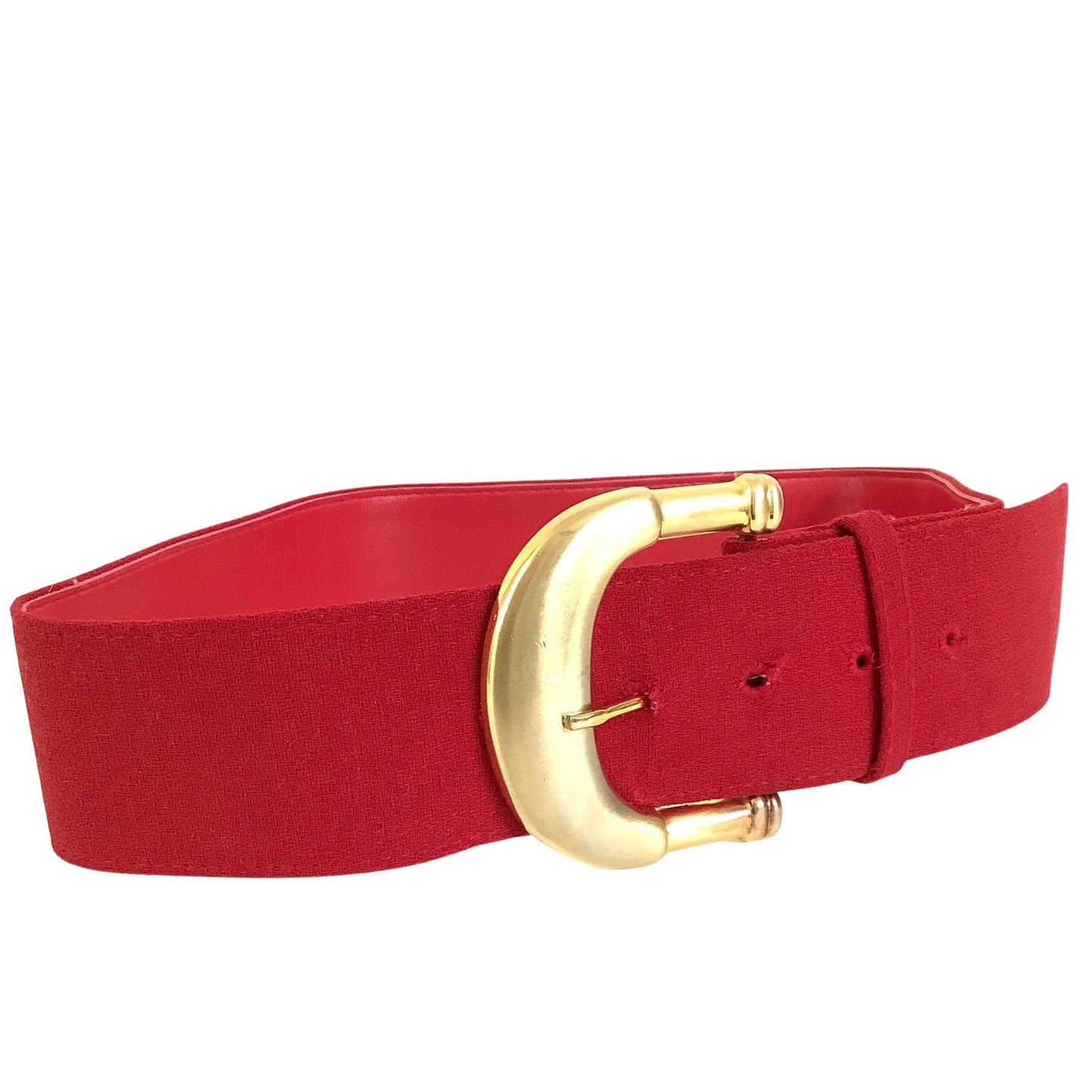 Red Fabric Belt