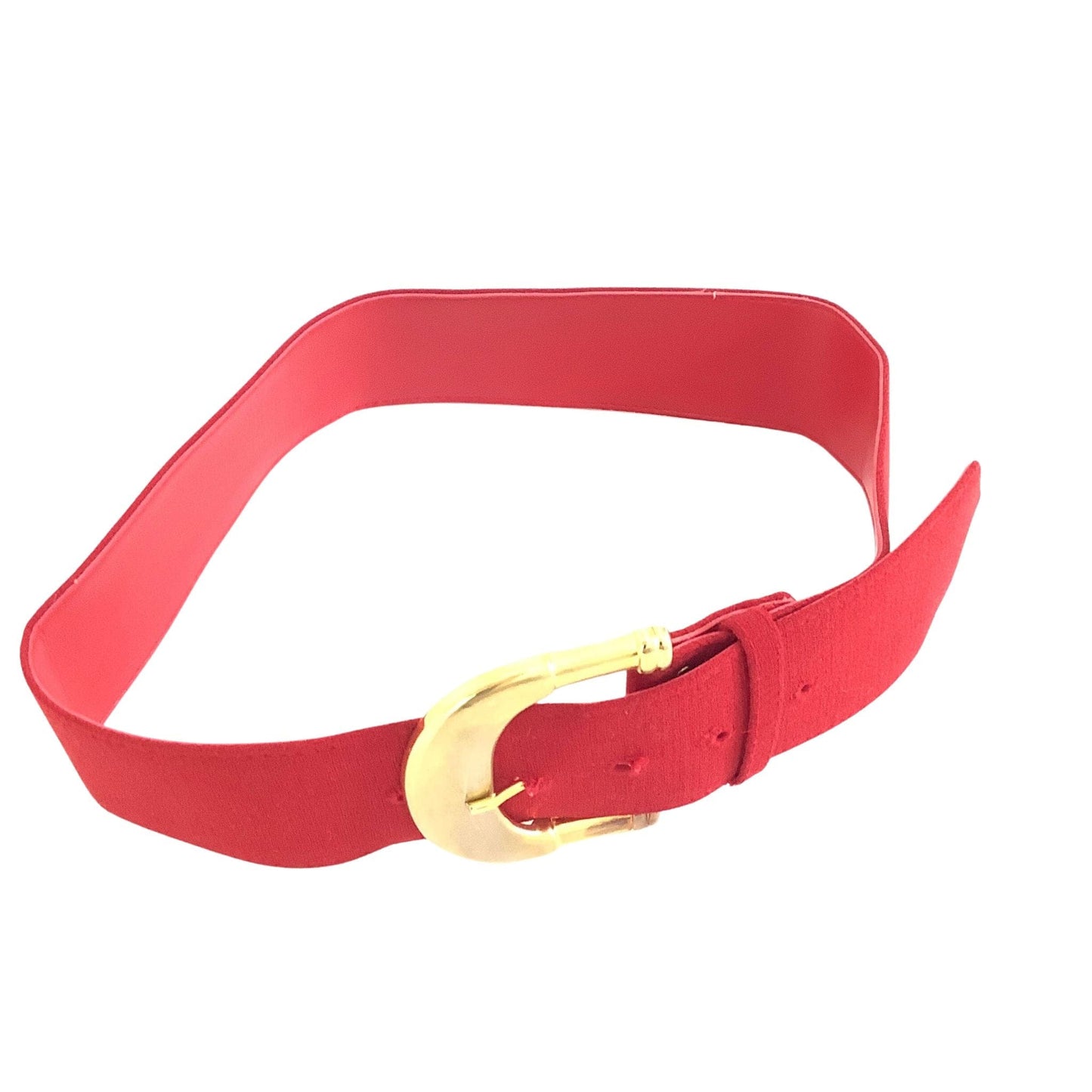 Red Fabric Belt
