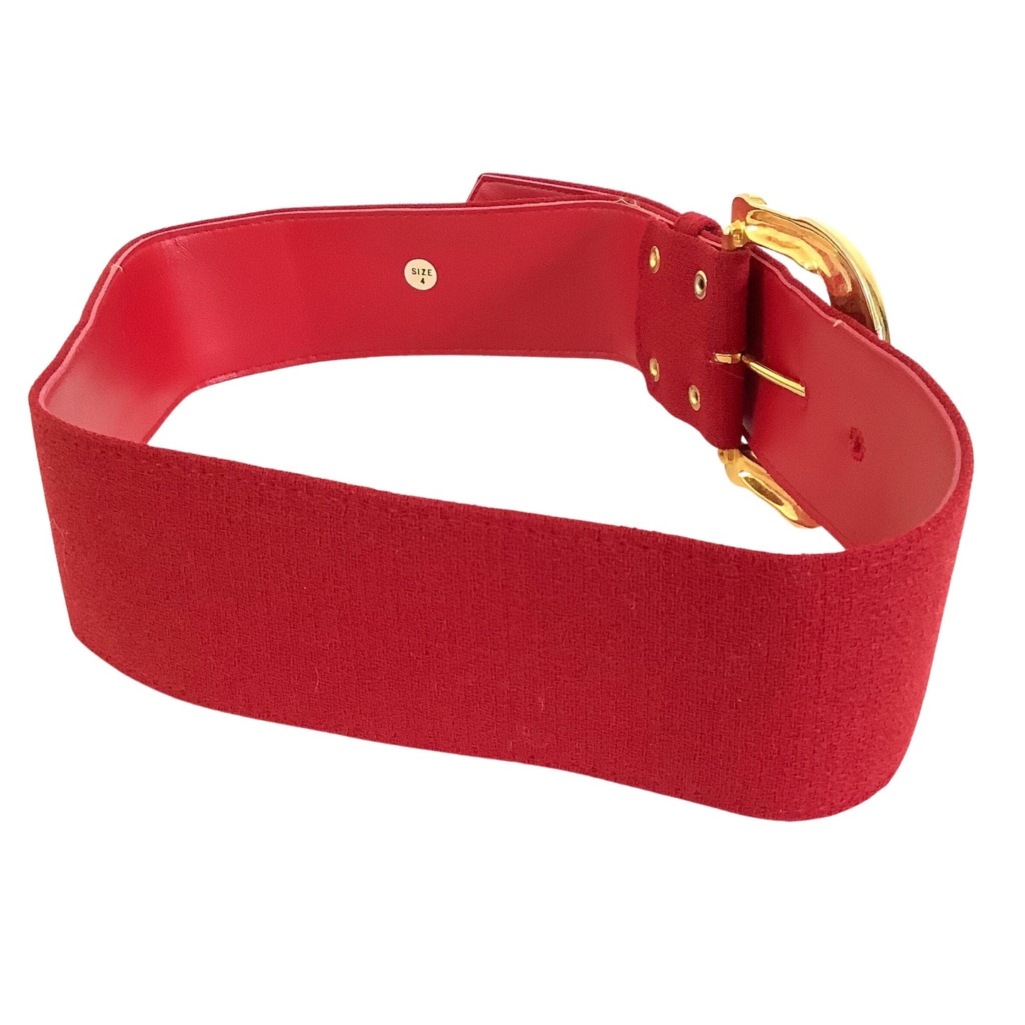 Red Fabric Belt