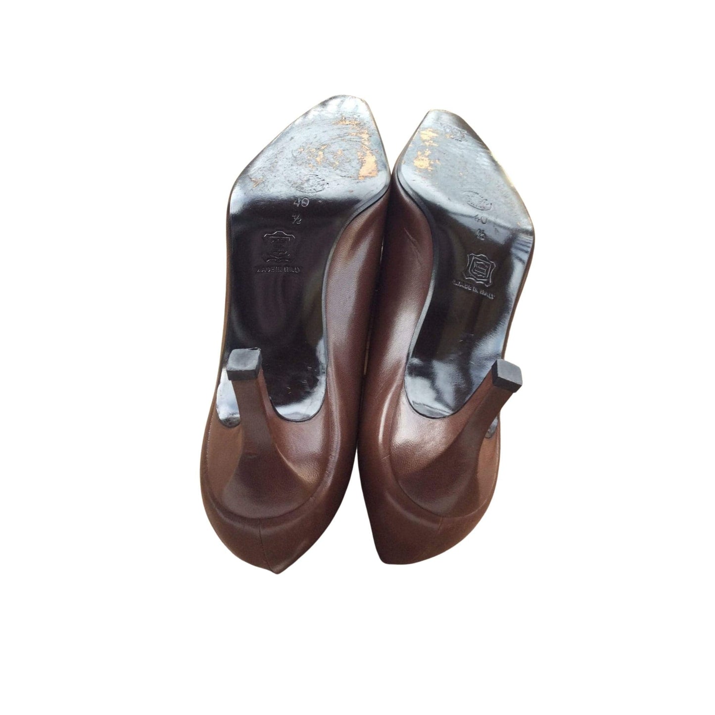 Rene Mancini Brown Pumps