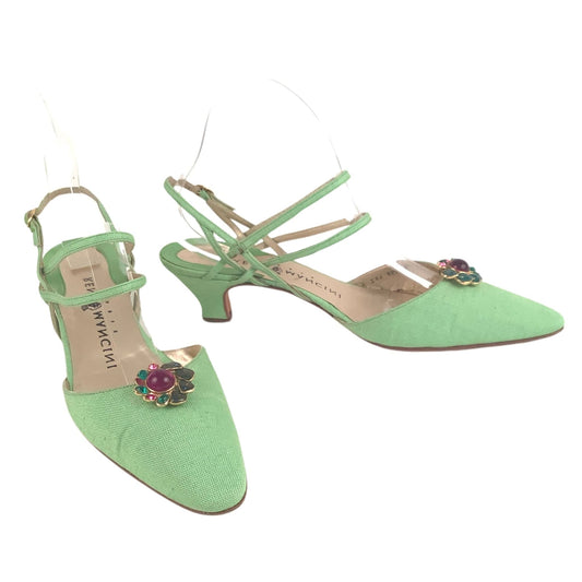 Rene Mancini Green Heels