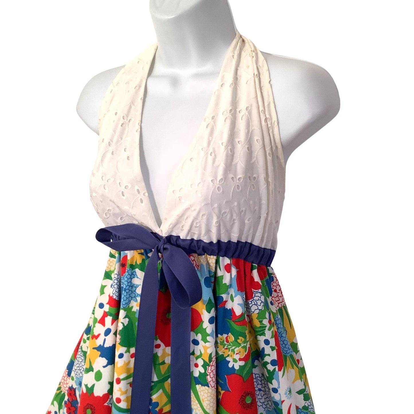 Retro 1970s Maxi Dress