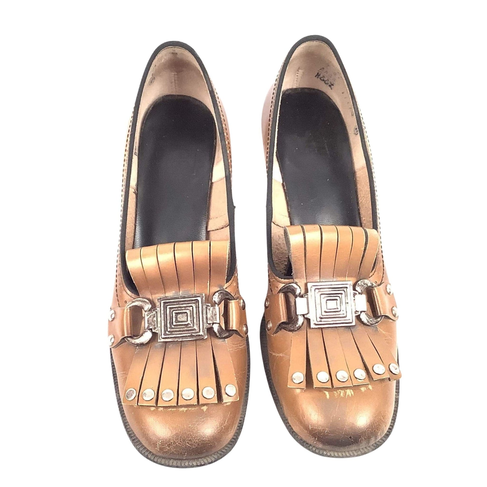Retro Kiltie Heels