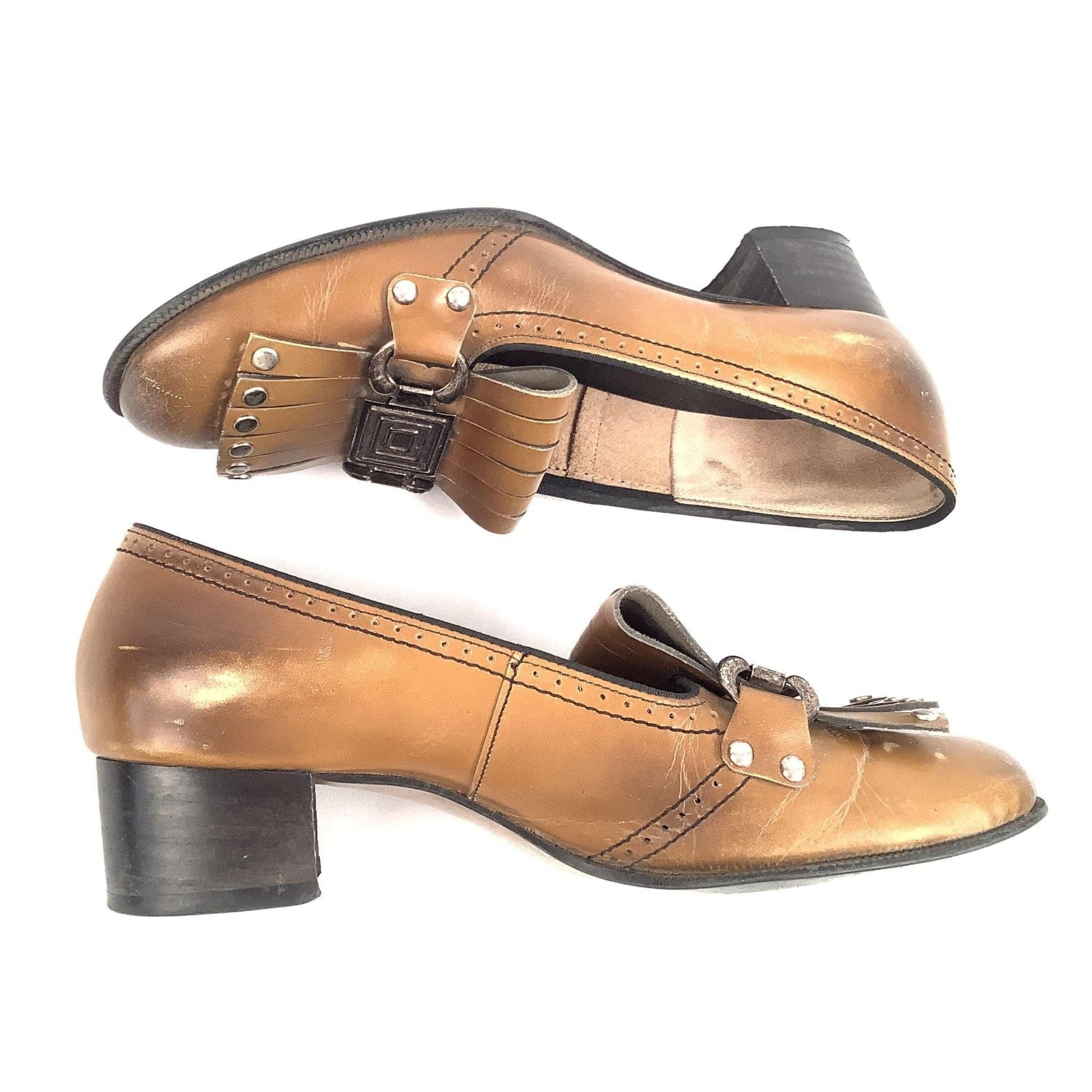 Retro Kiltie Heels