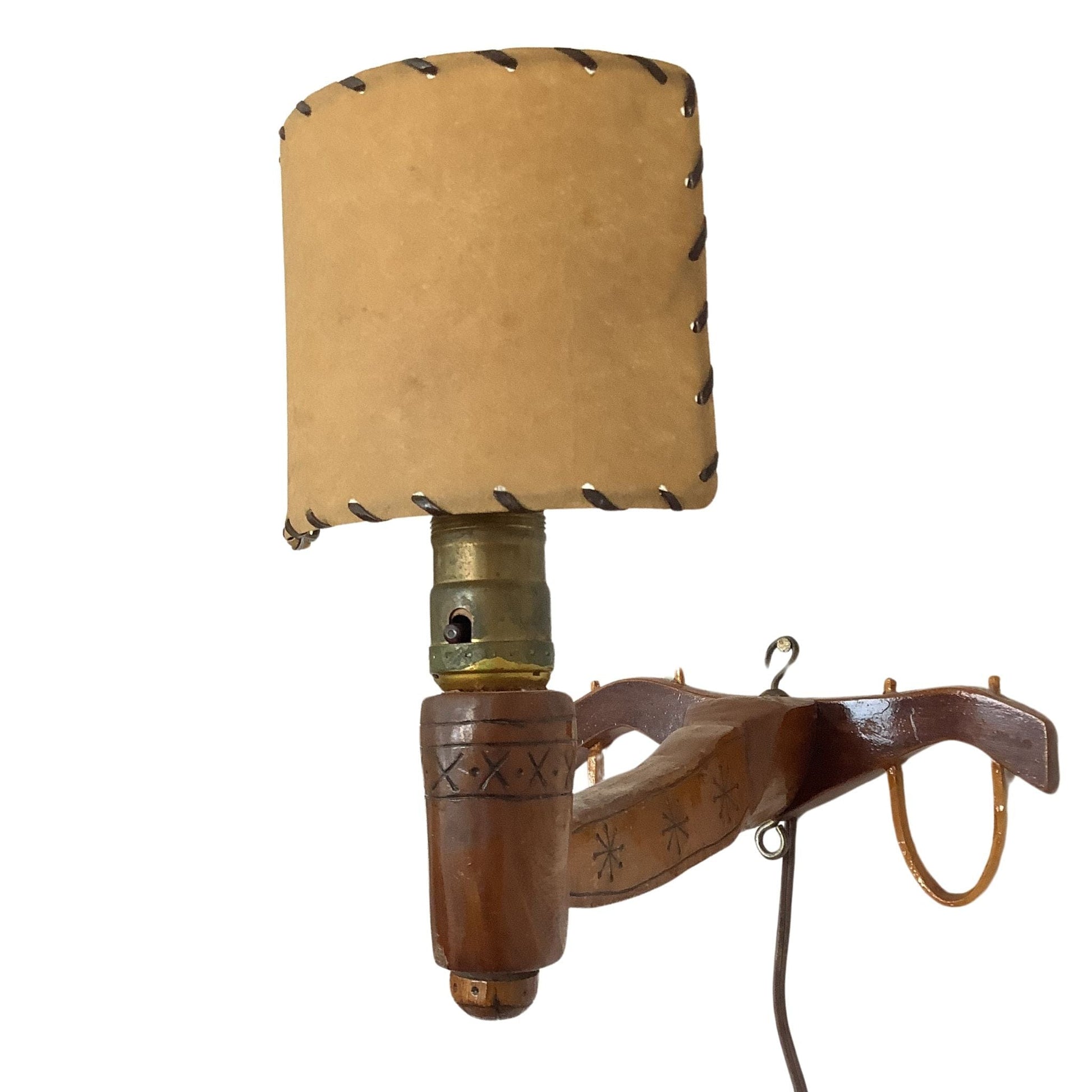 Rustic 1930s Lamp