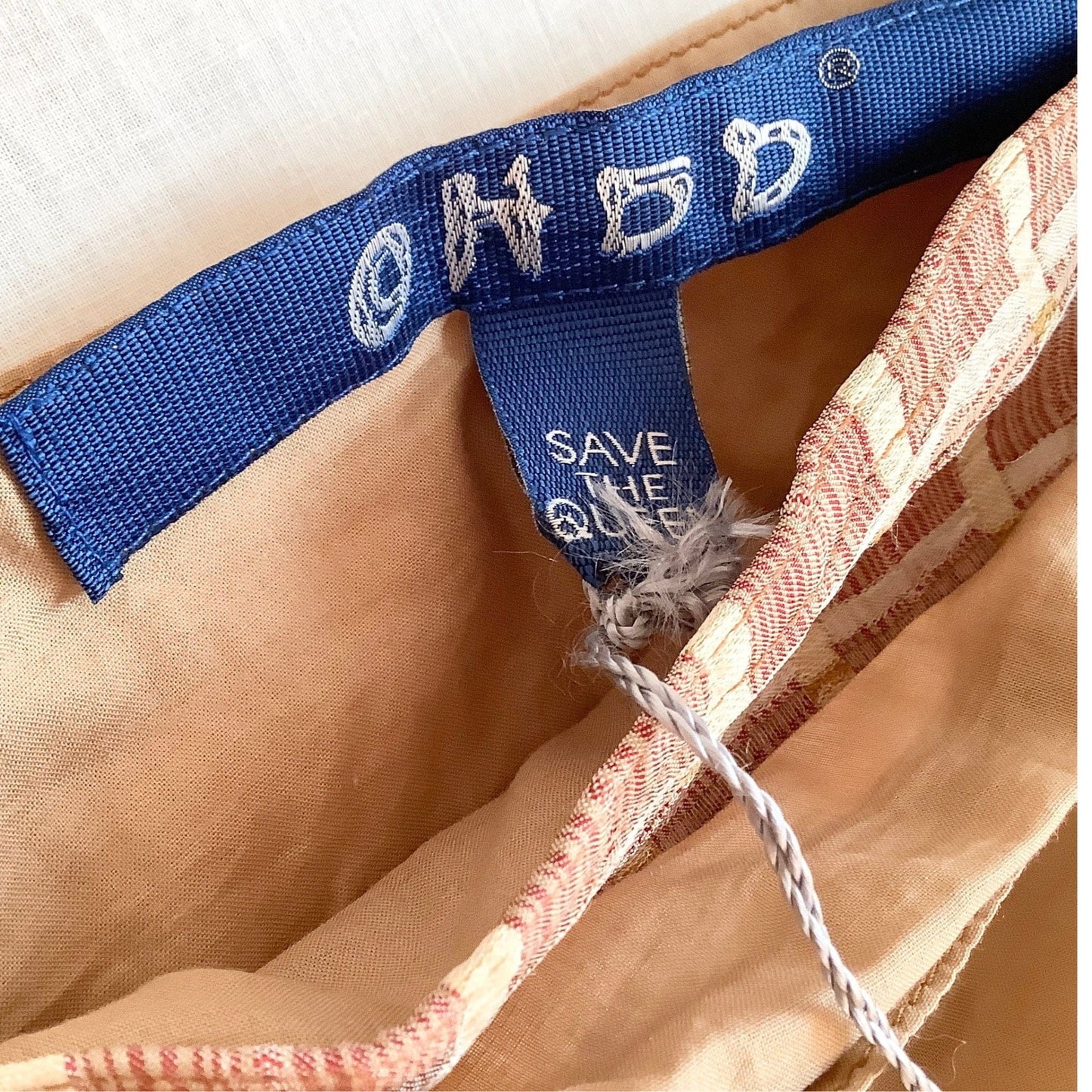 Y2K Vintage Save The Queen Skirt - OHDD Designer Fashion