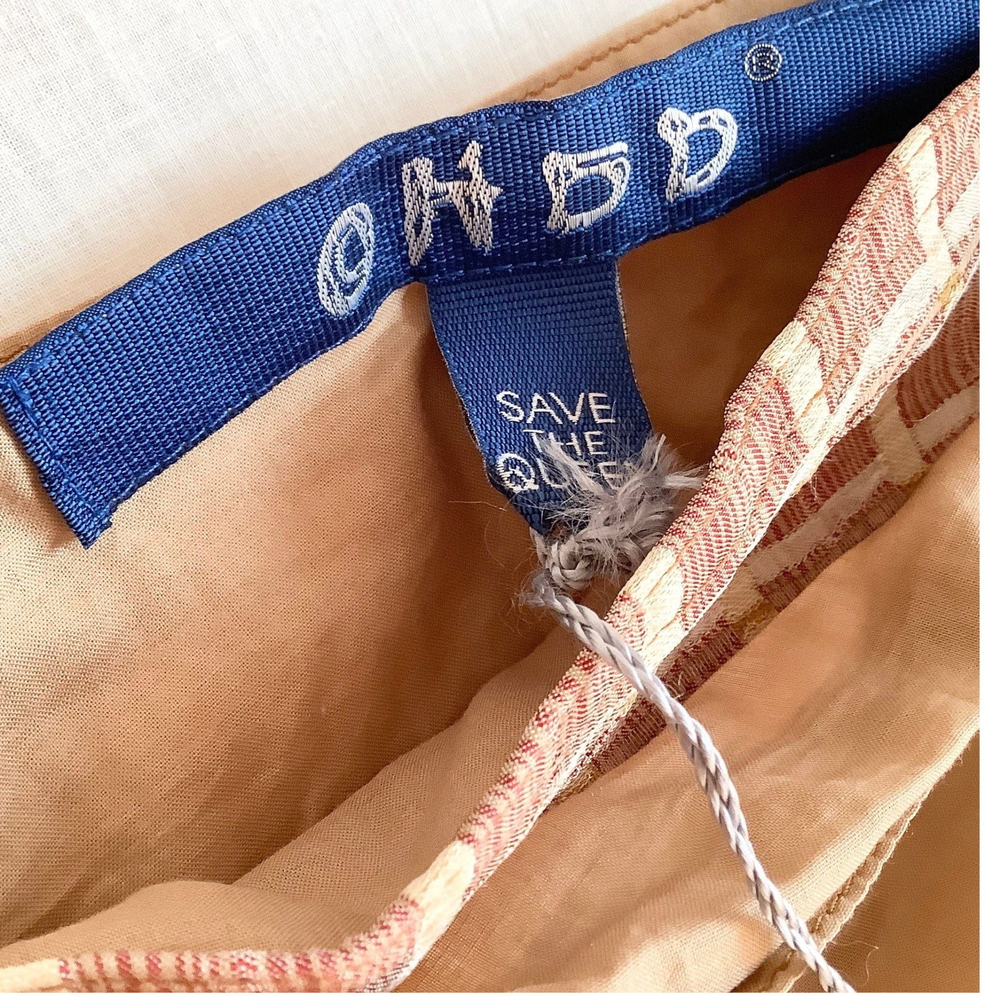 Y2K Vintage Save The Queen Skirt - OHDD Designer Fashion