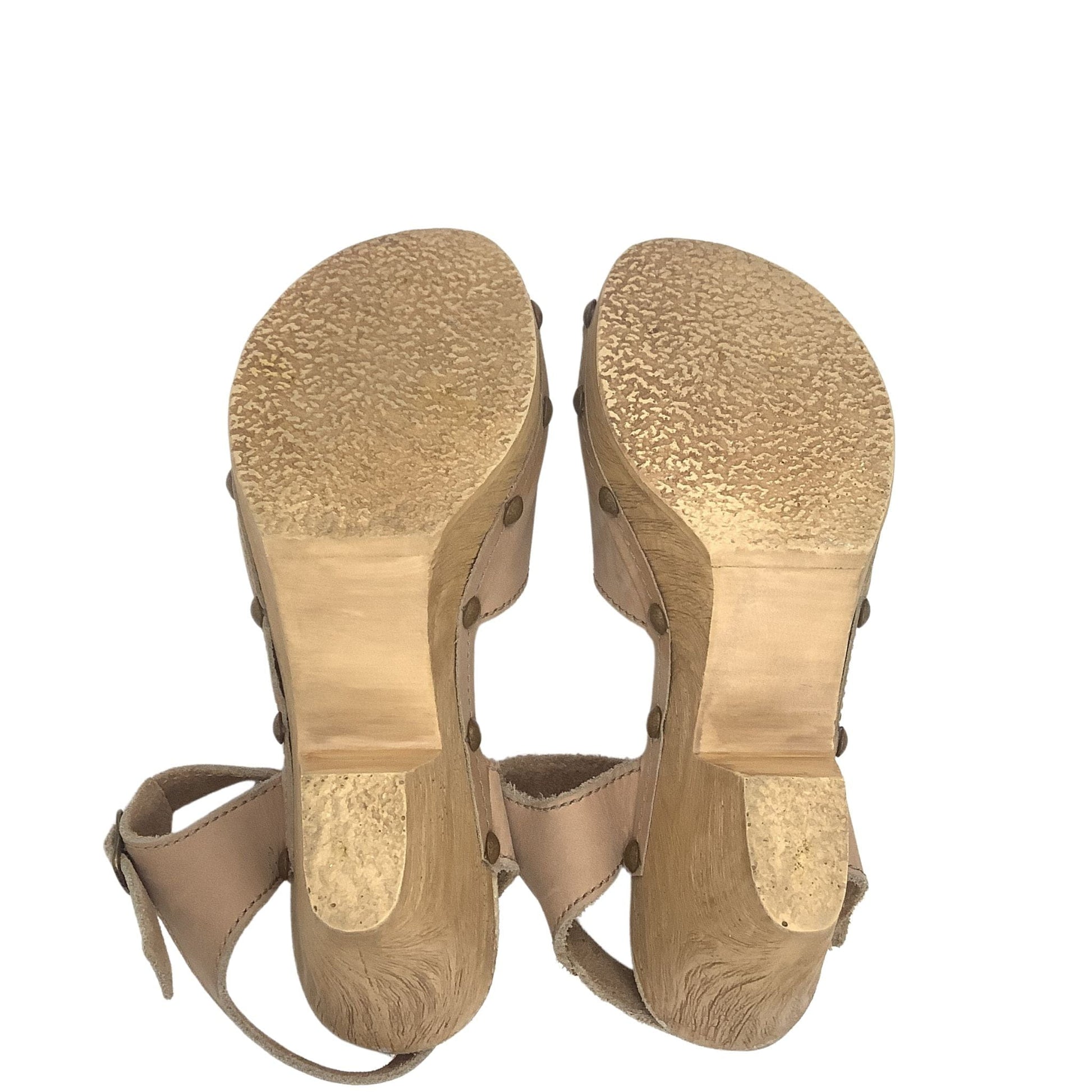 Sbicca 1970s Platform Heels - Bohemian Hand-Made Footwear