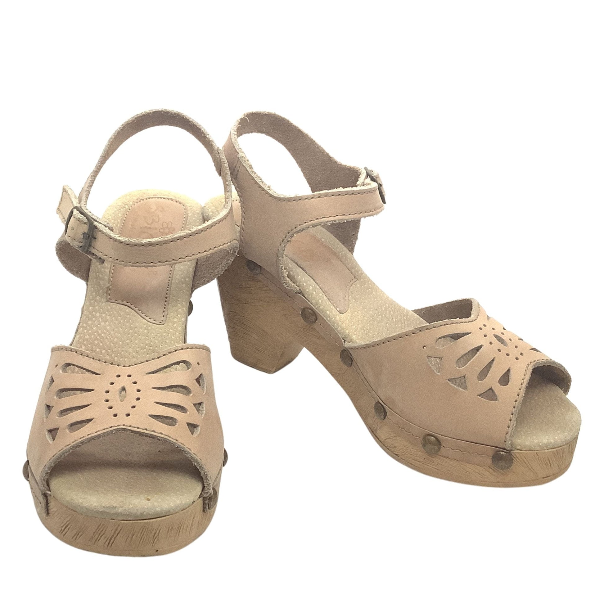 Sbicca 1970s Platform Heels - Bohemian Hand-Made Footwear