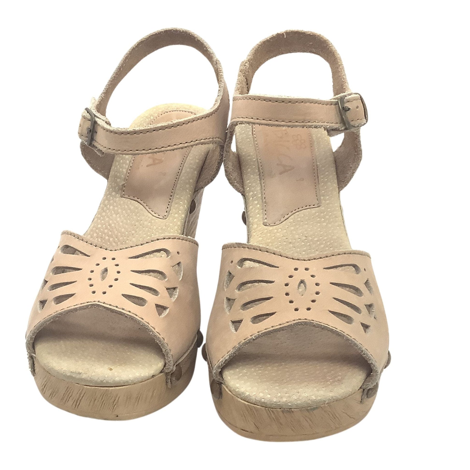 Sbicca 1970s Platform Heels - Bohemian Hand-Made Footwear