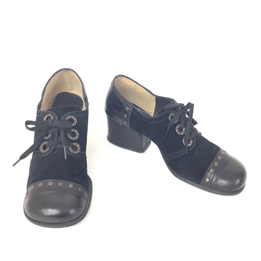 Sbicca Black Oxfords