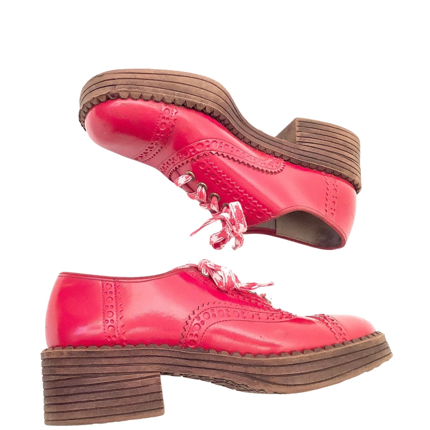 Sears Chunky Red Brogues