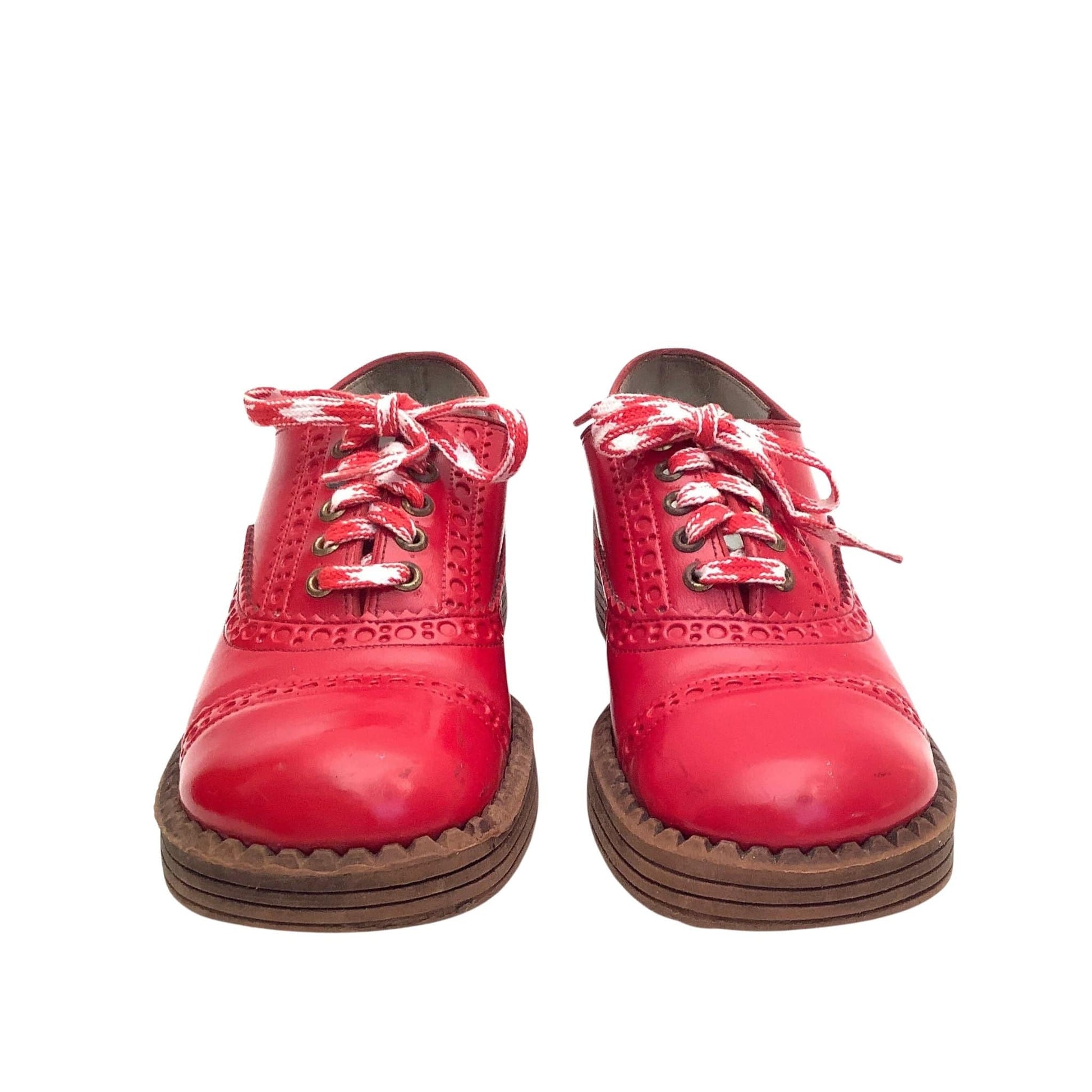 Sears Chunky Red Brogues