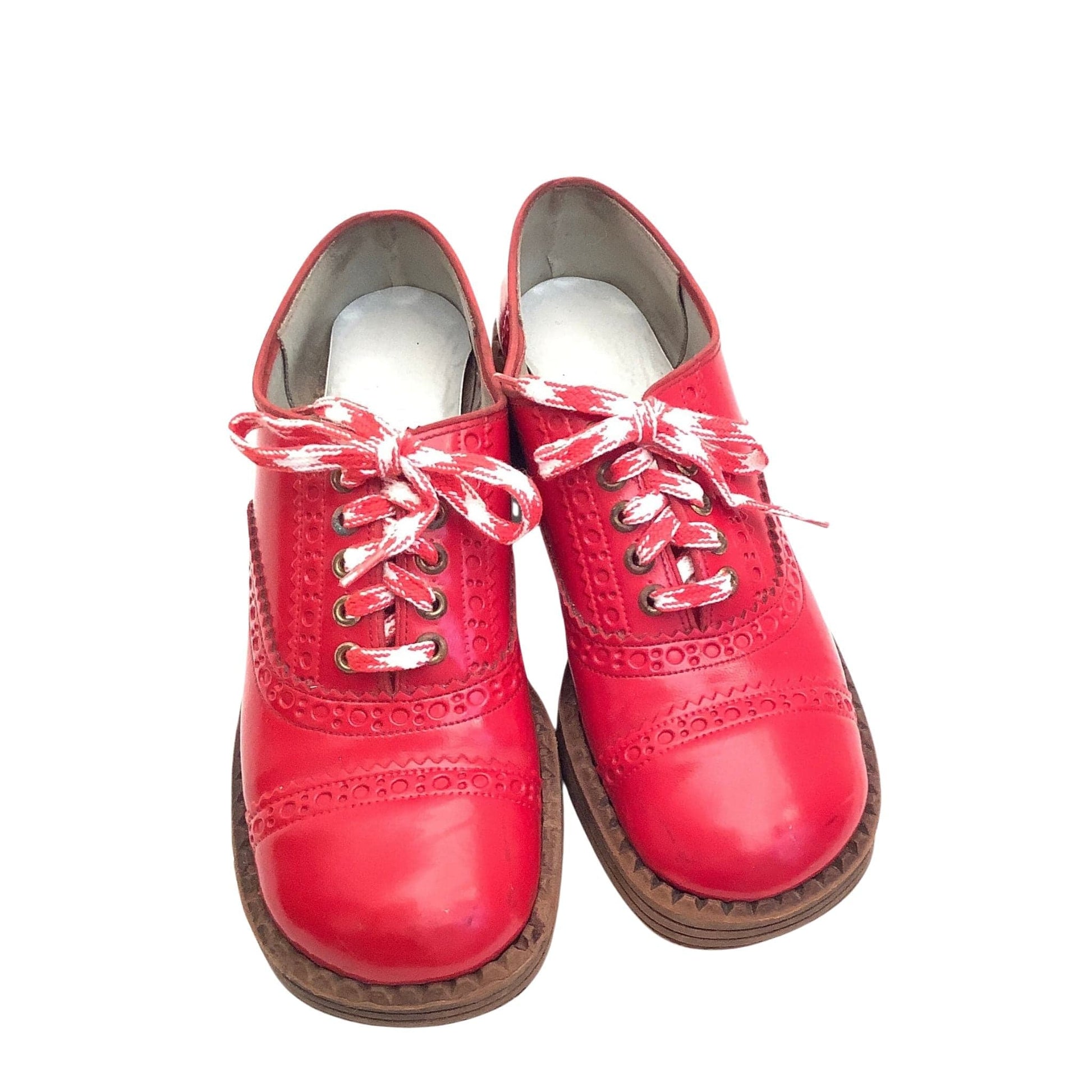 Sears Chunky Red Brogues