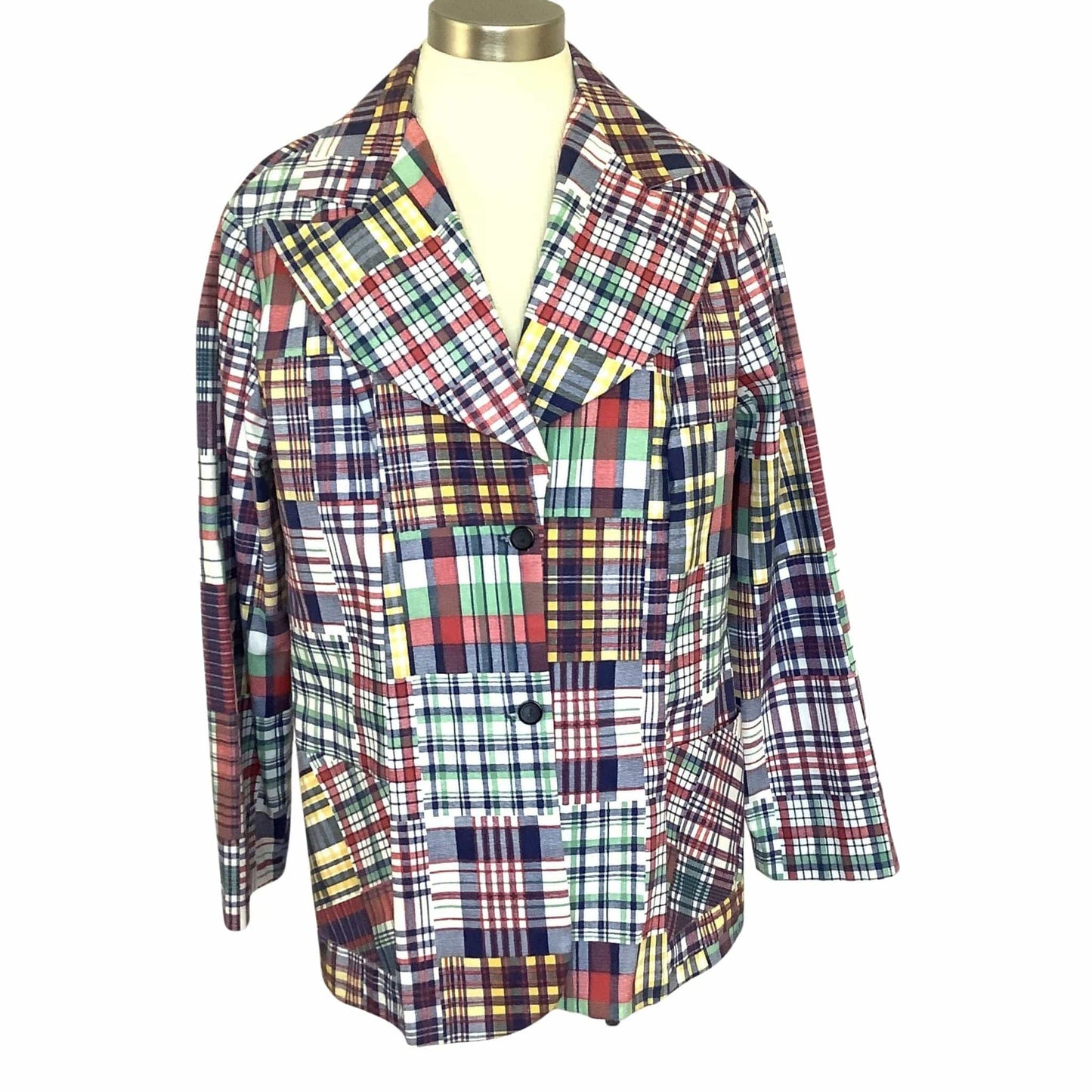 Sears Plaid Blazer