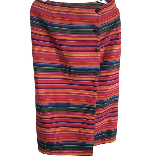 Serape Wrap Skirt