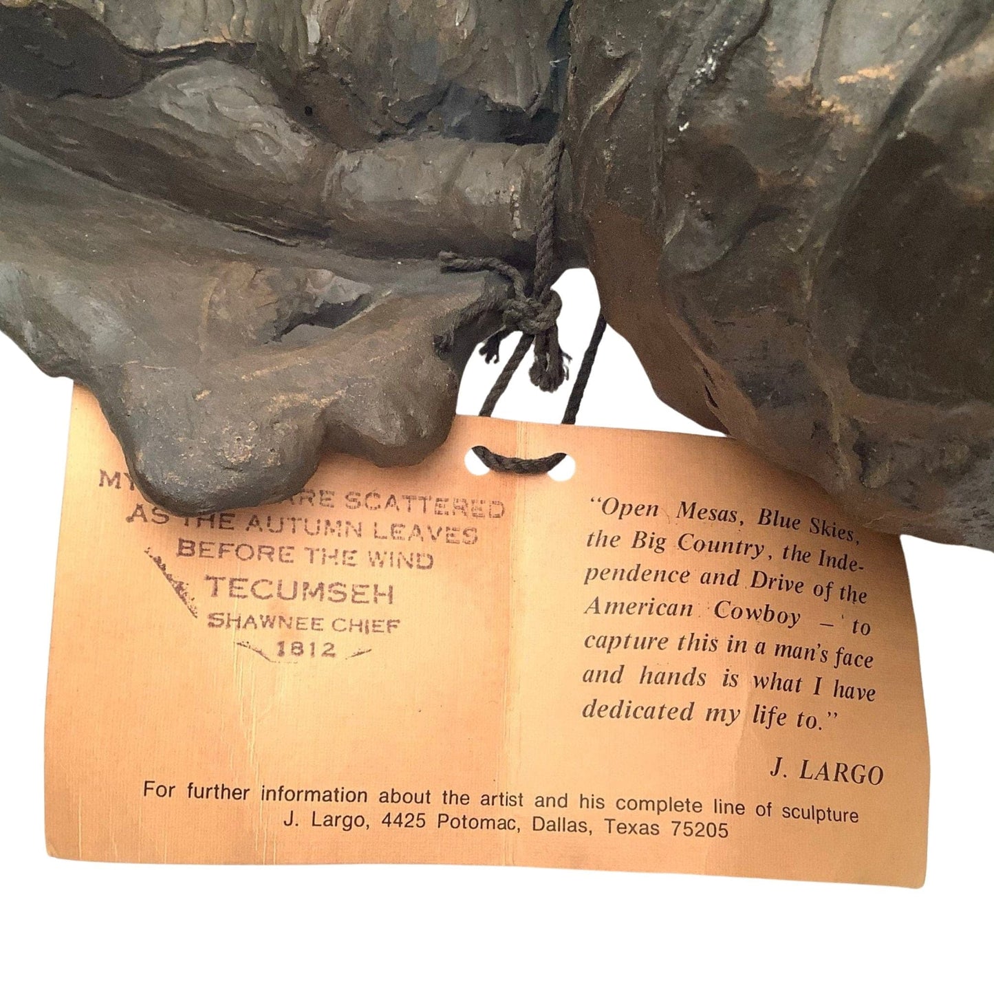 Shawnee Chief Figurine