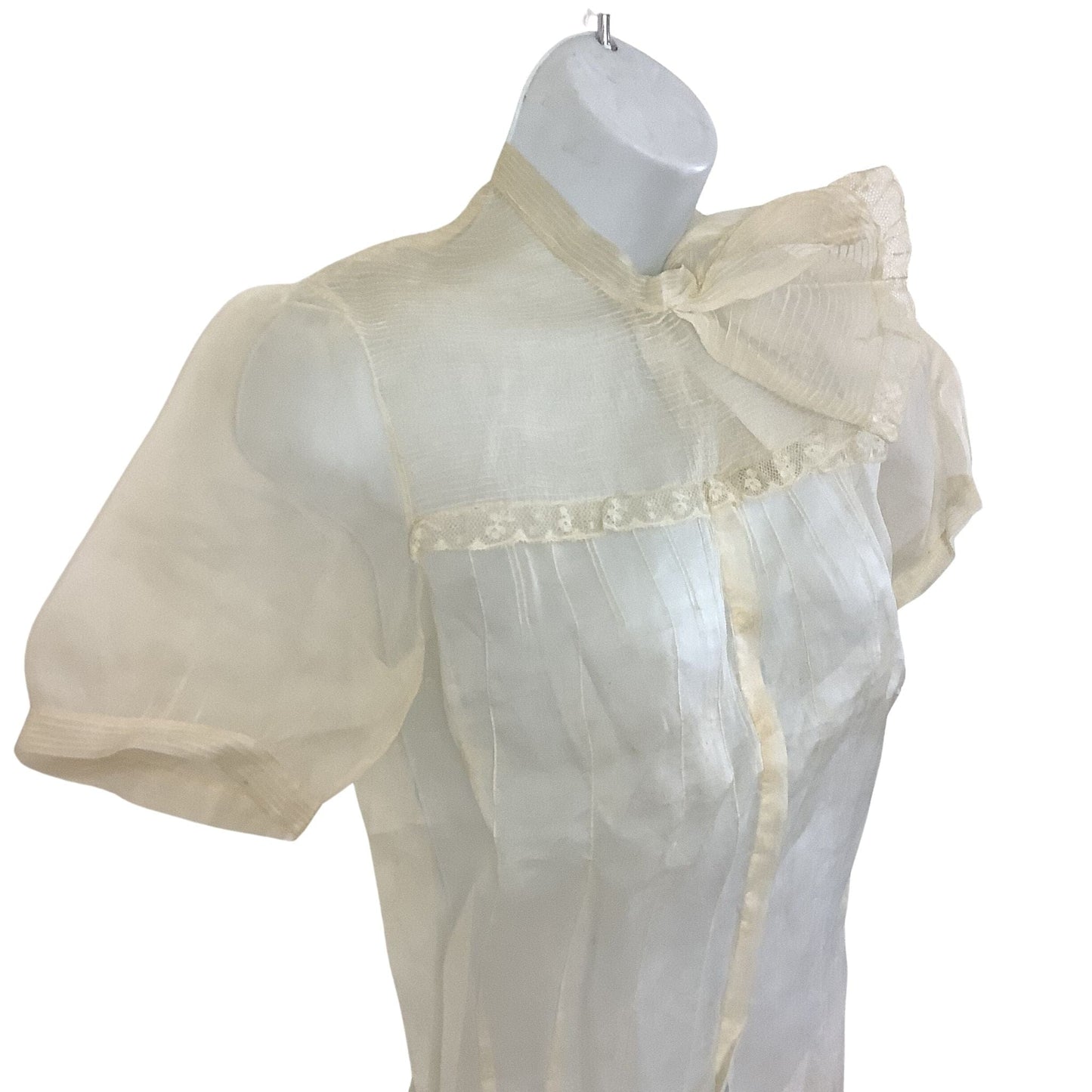 1920s French Silk Blouse - Hand Embroidered | Robinson's