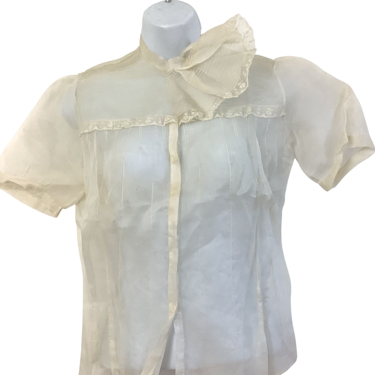 1920s French Silk Blouse - Hand Embroidered | Robinson's