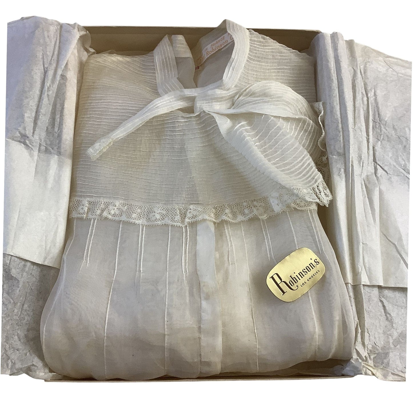 1920s French Silk Blouse - Hand Embroidered | Robinson's