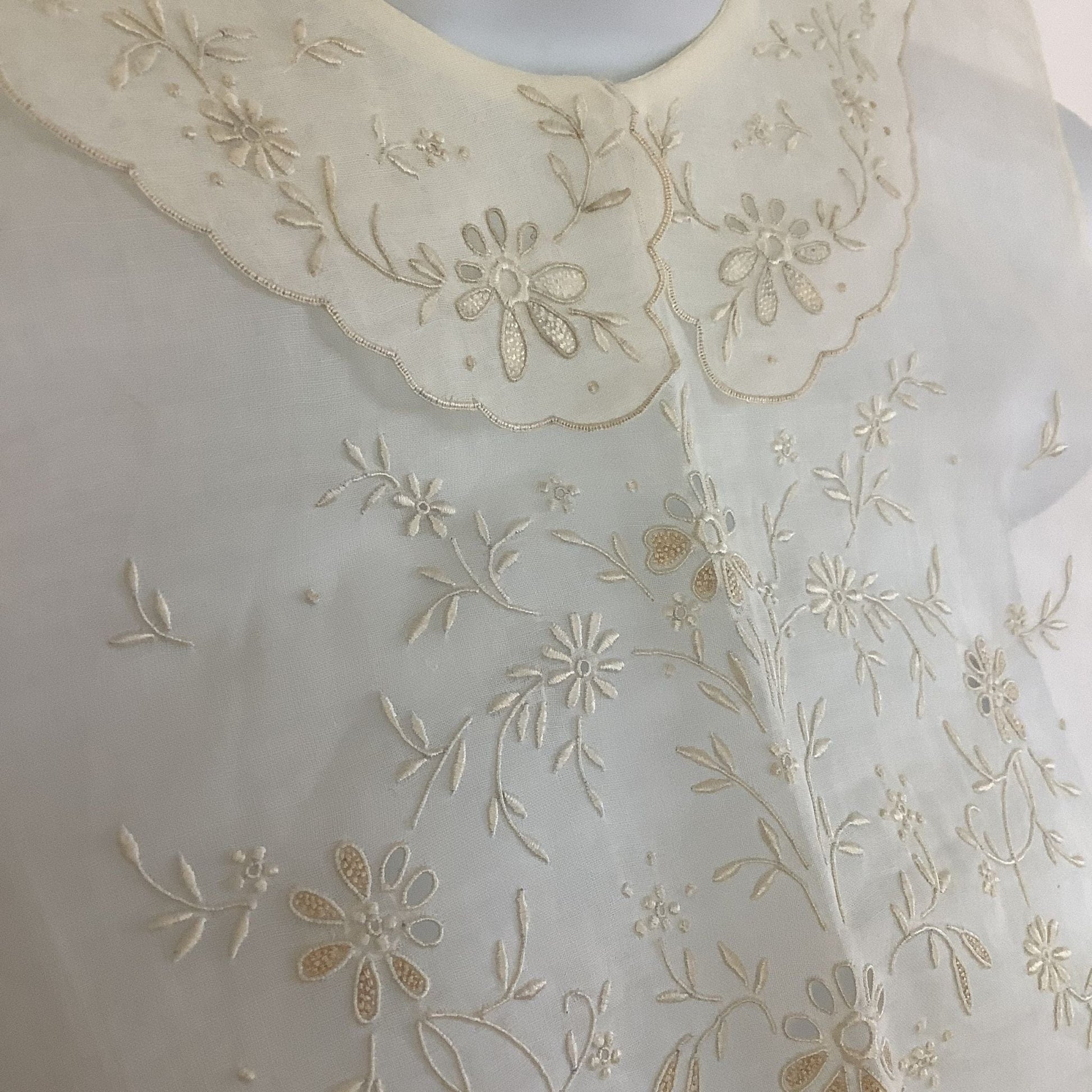 1920s French Silk Blouse - Hand Embroidered | Robinson's