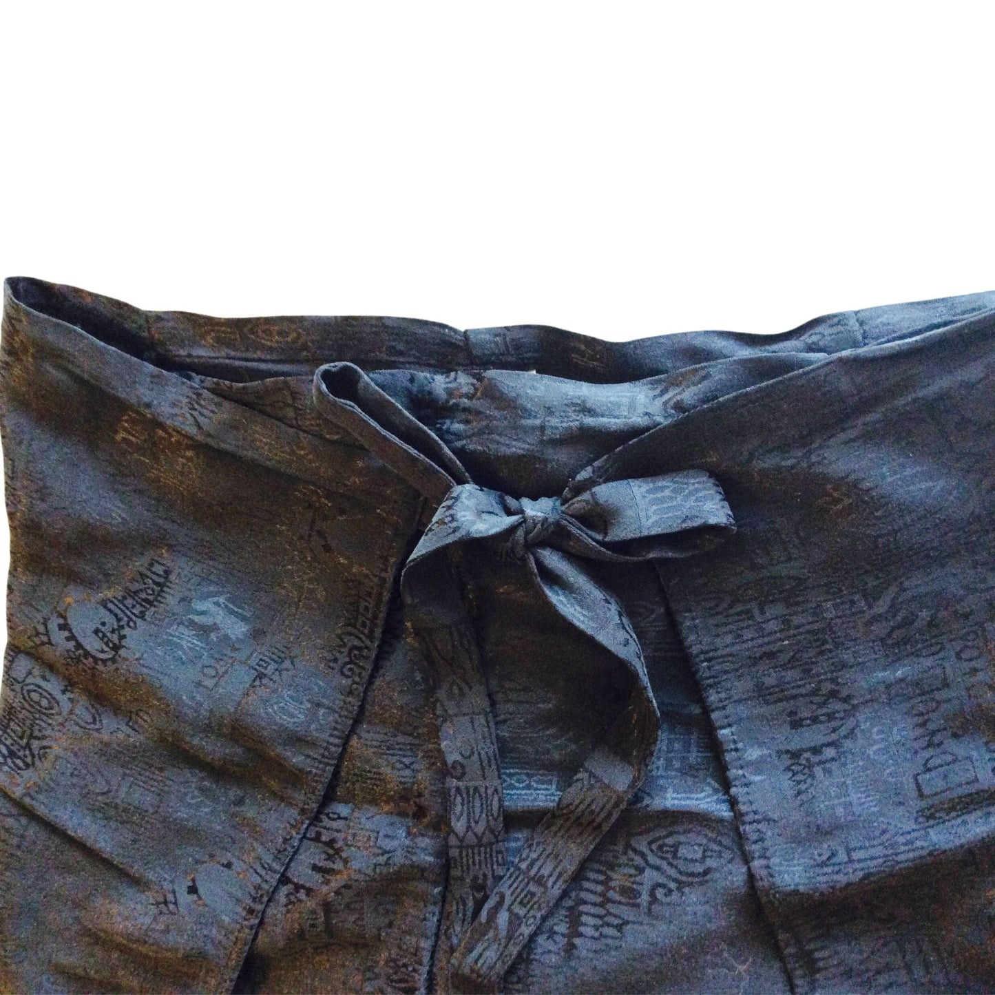 Silk Thai Split Pants