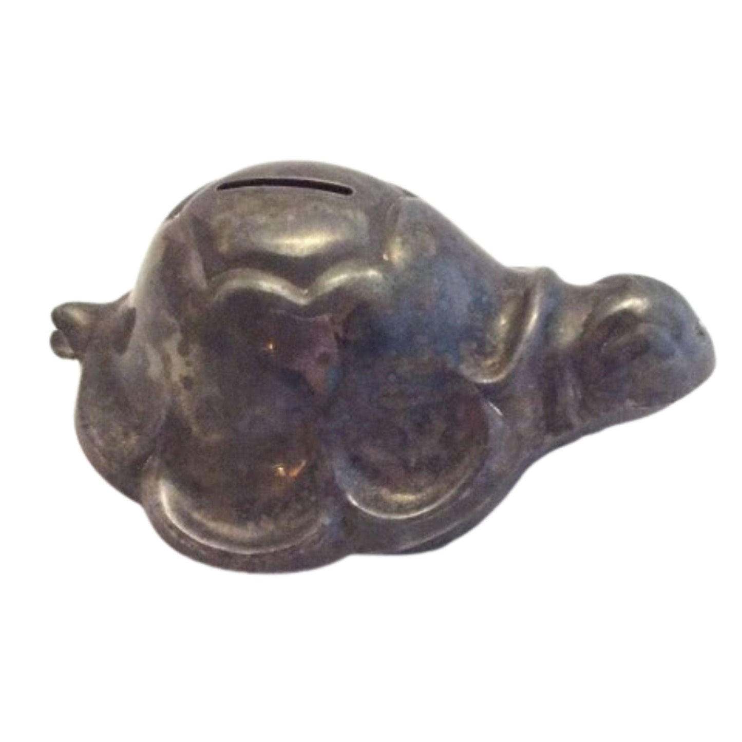 Silver Plated Coin Bank