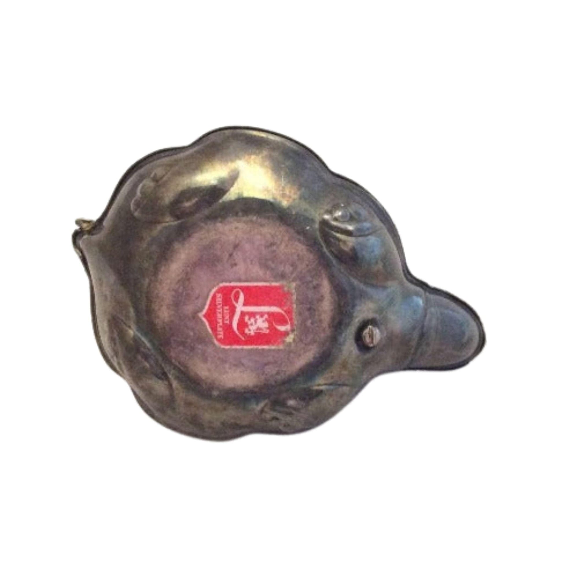 Silver Plated Coin Bank