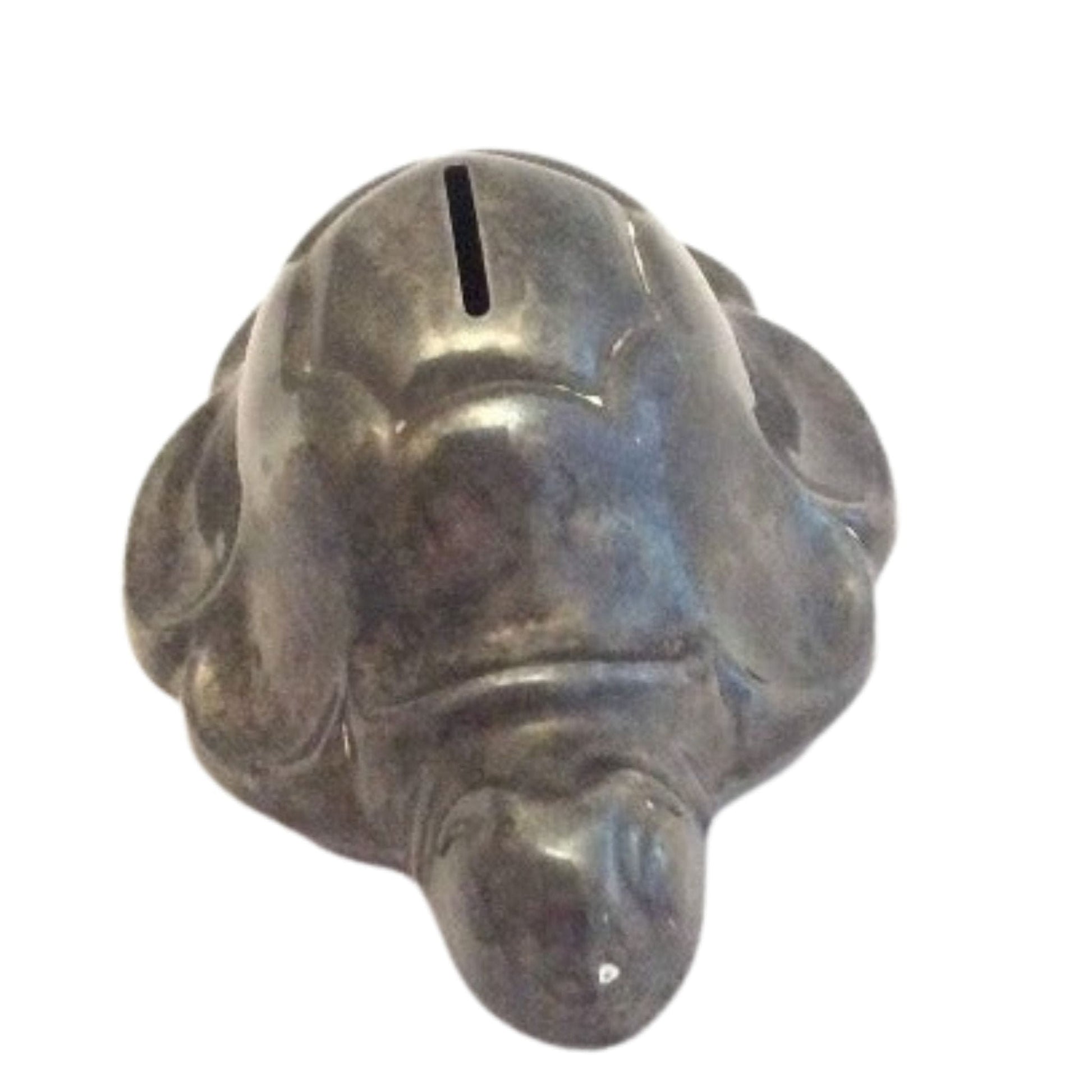 Silver Plated Coin Bank